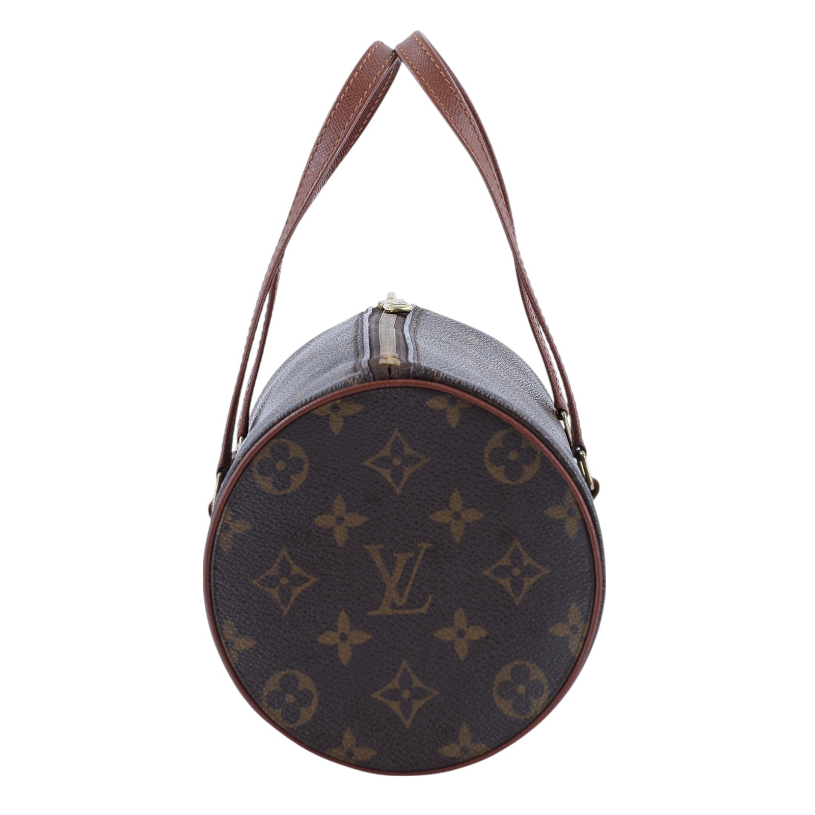 路易威登 LOUIS VUITTON Papillon 26原花 圓筒手提包 M51366 原花PAPILLON 26 無附屬品