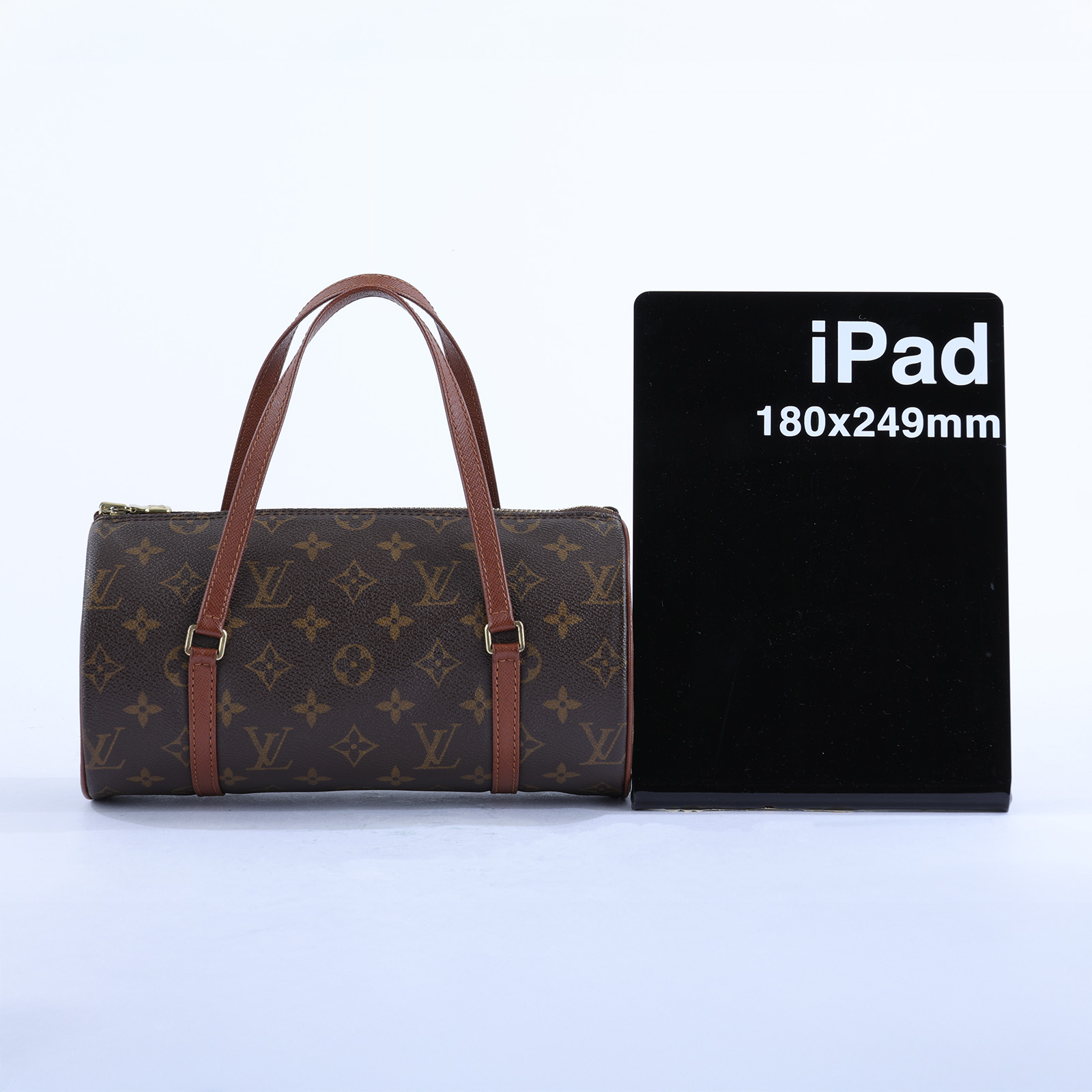 路易威登 LOUIS VUITTON Papillon 26原花 圓筒手提包 M51366 原花PAPILLON 26 無附屬品