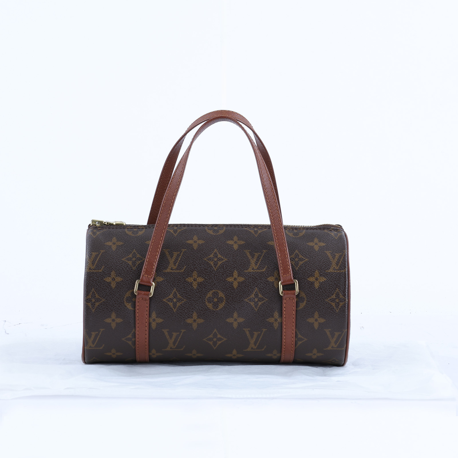 路易威登 LOUIS VUITTON Papillon 26原花 圓筒手提包 M51366 原花PAPILLON 26 無附屬品