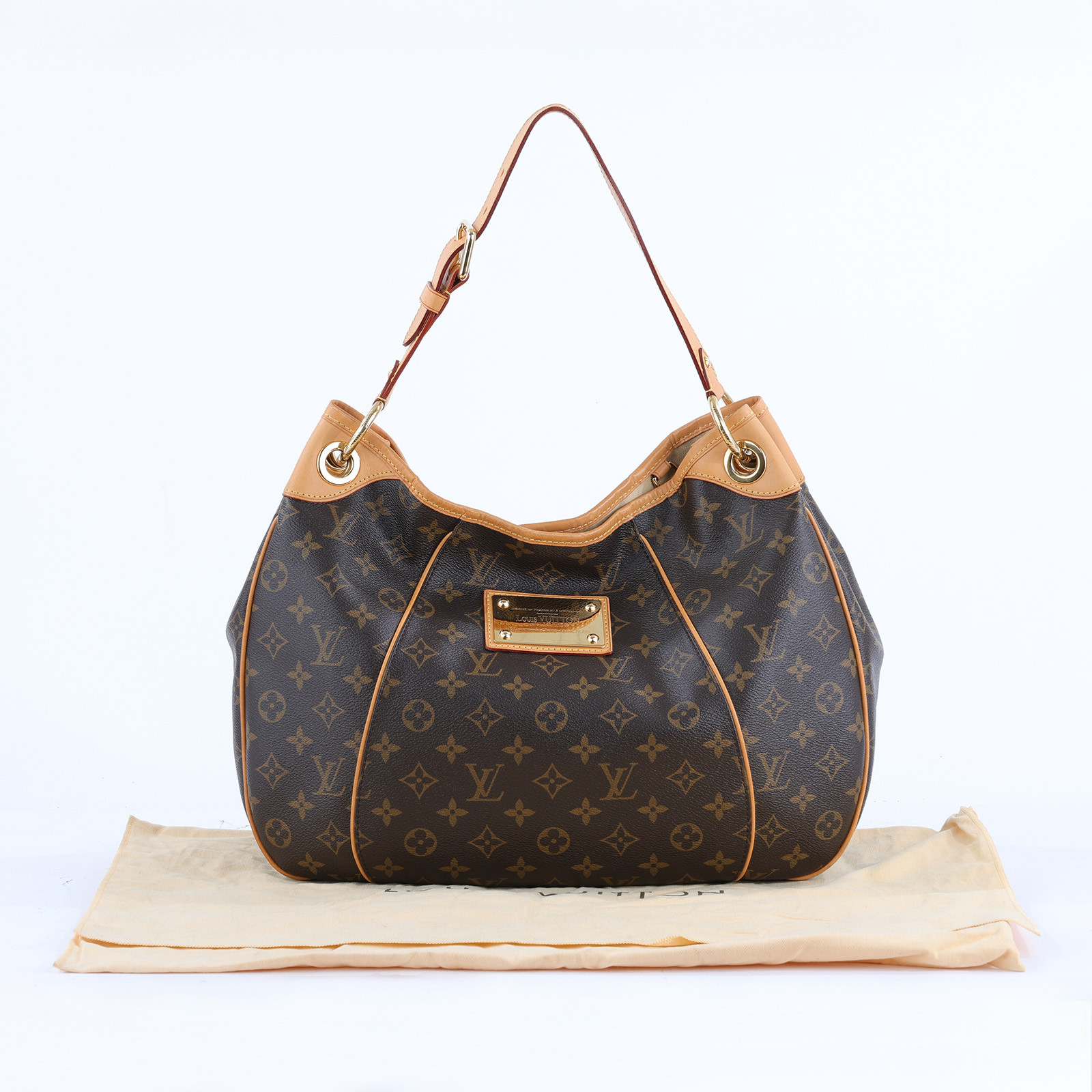 路易威登 LOUIS VUITTON Gallera PM 肩背包 M56382 原花南瓜包 GALLIERA PM 防塵袋
