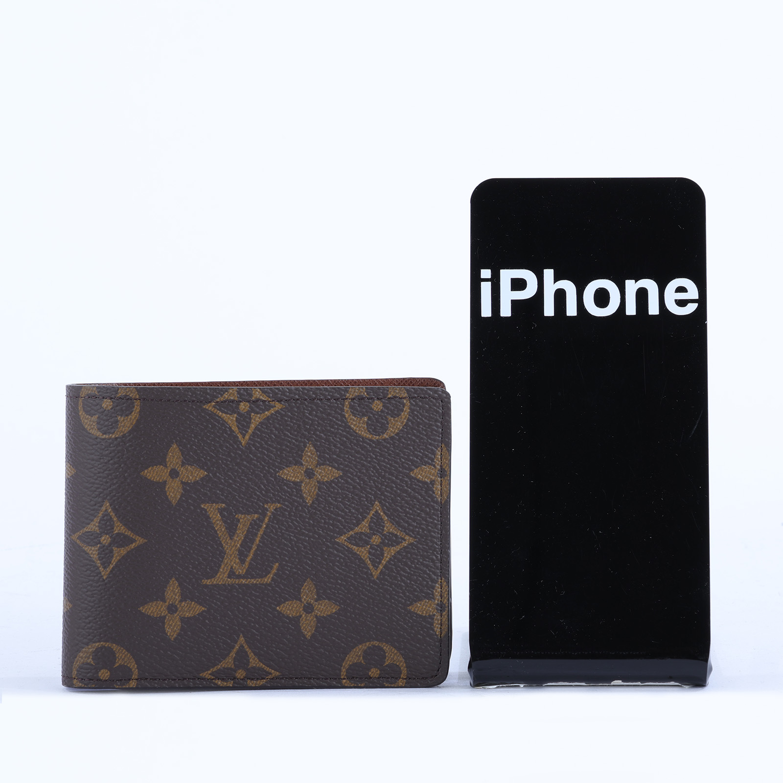 路易威登 LOUIS VUITTON Multiple 經典帆布 錢包 短夾 M60895 晶片款 原花短夾 原廠盒子/防塵袋