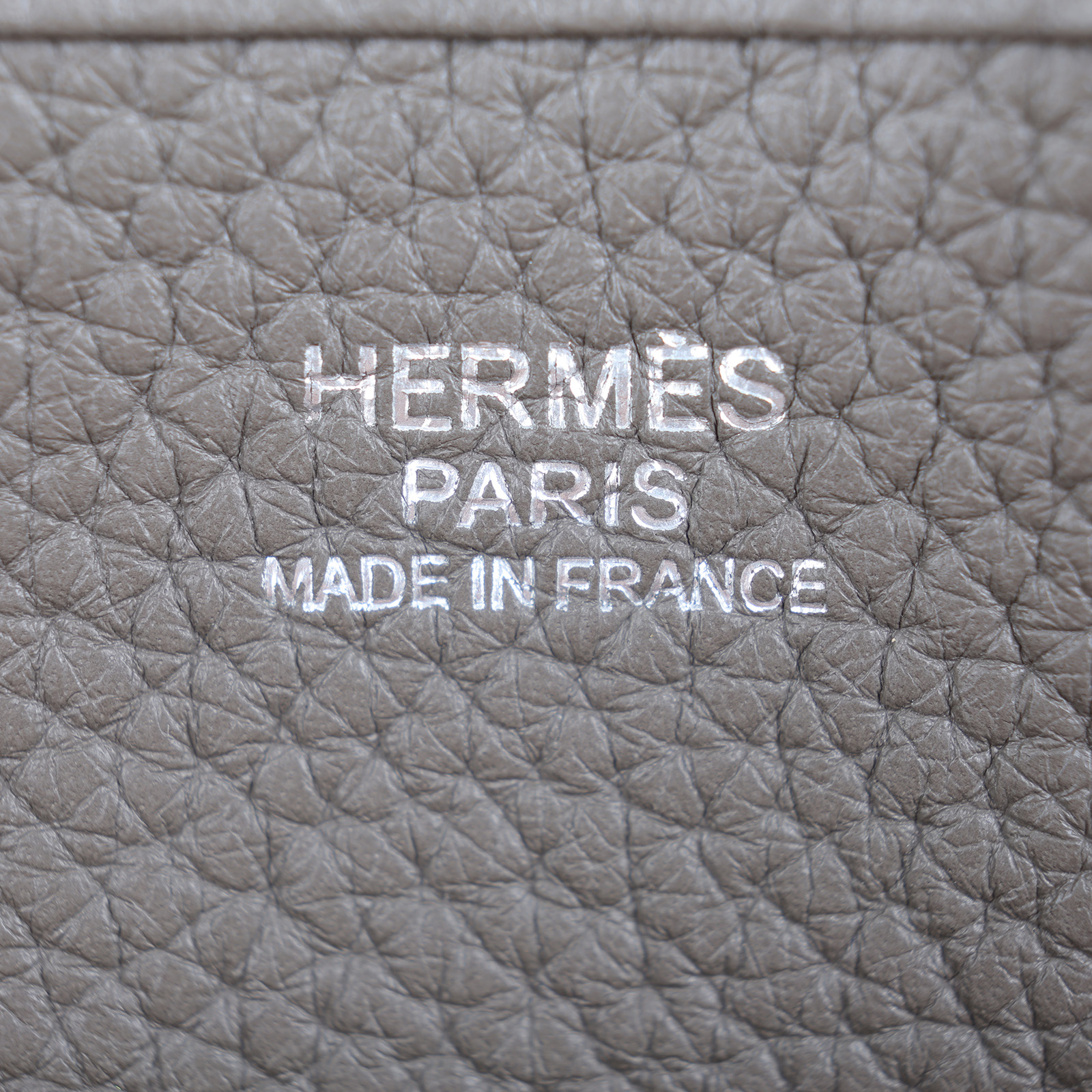 愛馬仕 Hermès Evelyne Bag 伊芙琳包 29 馬蹄型 EV29 口O刻 灰EVELYNE 29 原廠盒子/防塵袋