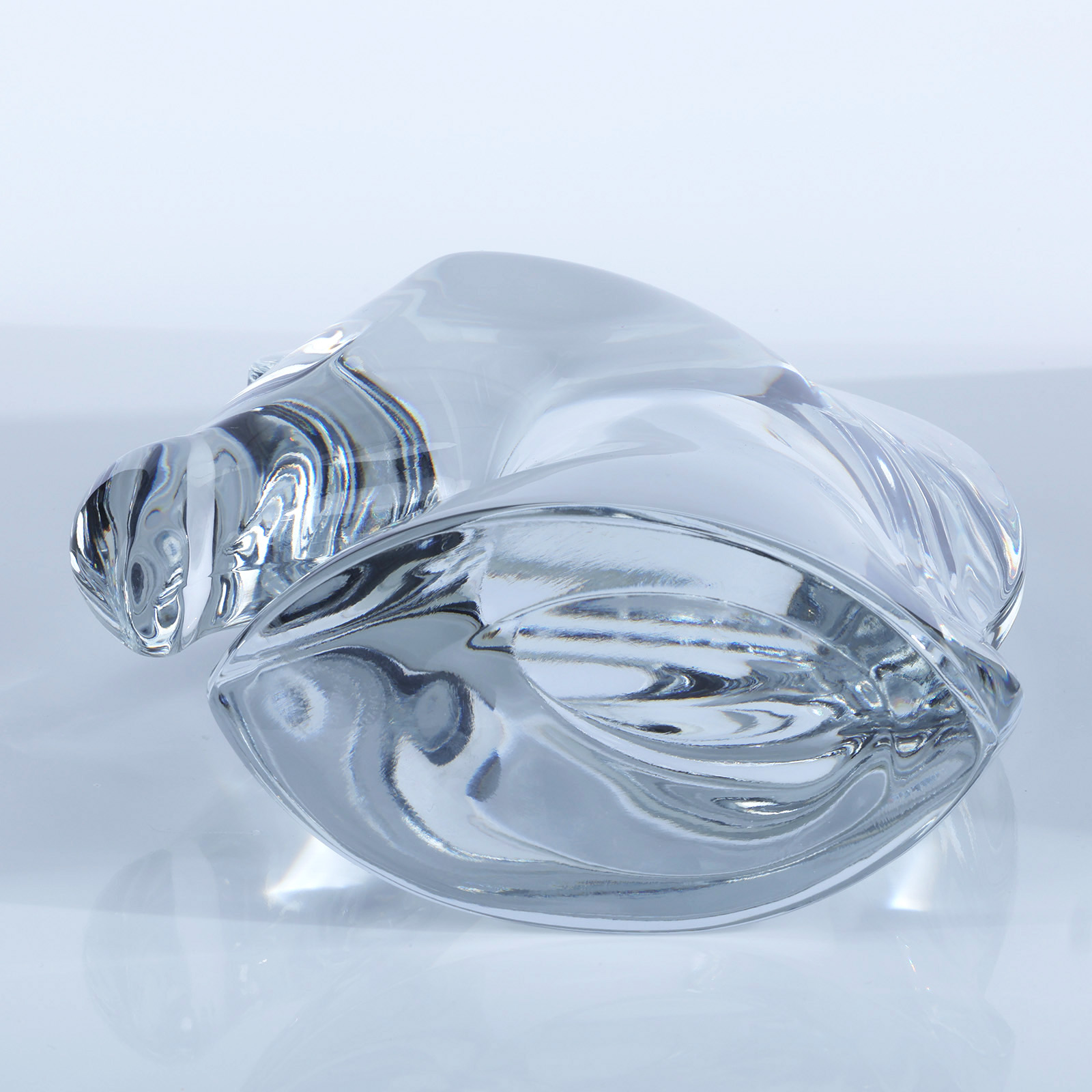 愛馬仕 Hermès Samarcande 紙鎮 SAMARCANDECRYSTAL  透明馬頭雕像 無附屬品