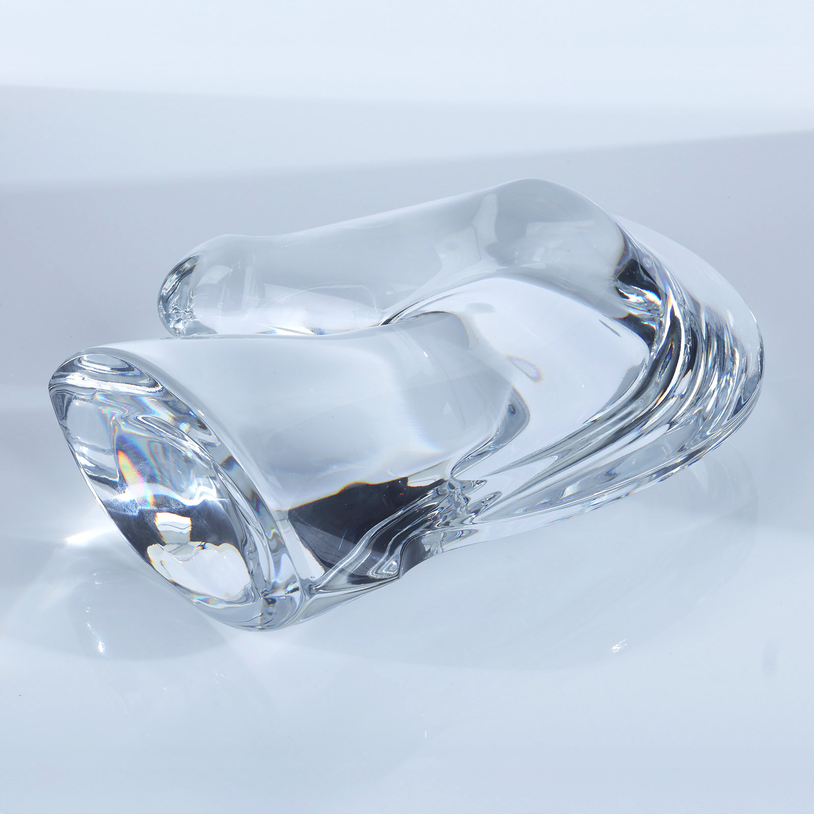 愛馬仕 Hermès Samarcande 紙鎮 SAMARCANDECRYSTAL  透明馬頭雕像 無附屬品