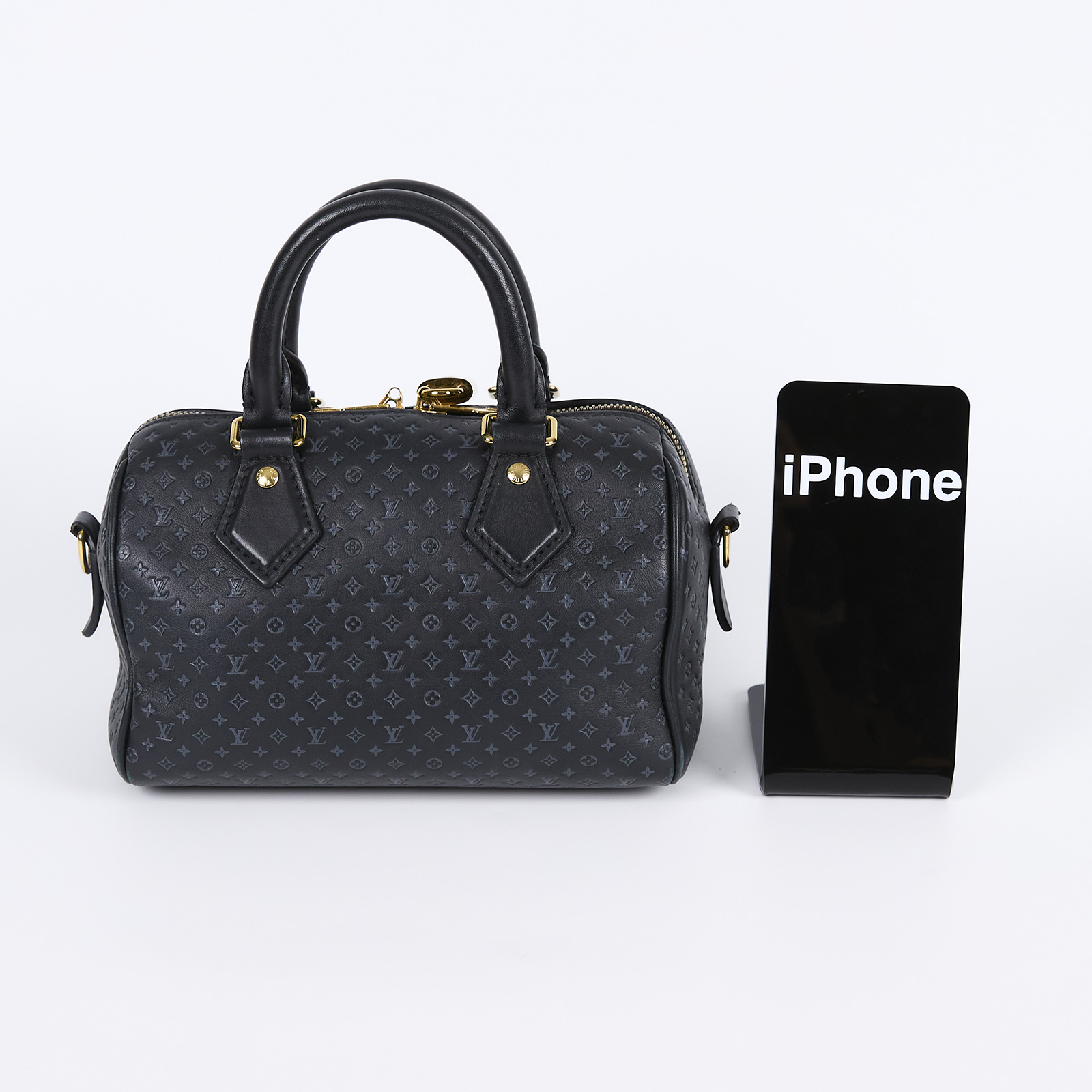 路易威登 LOUIS VUITTON Speedy Bandoulière 20 黑色 手提 斜背 波士頓包 M22595  原廠盒子/防塵袋