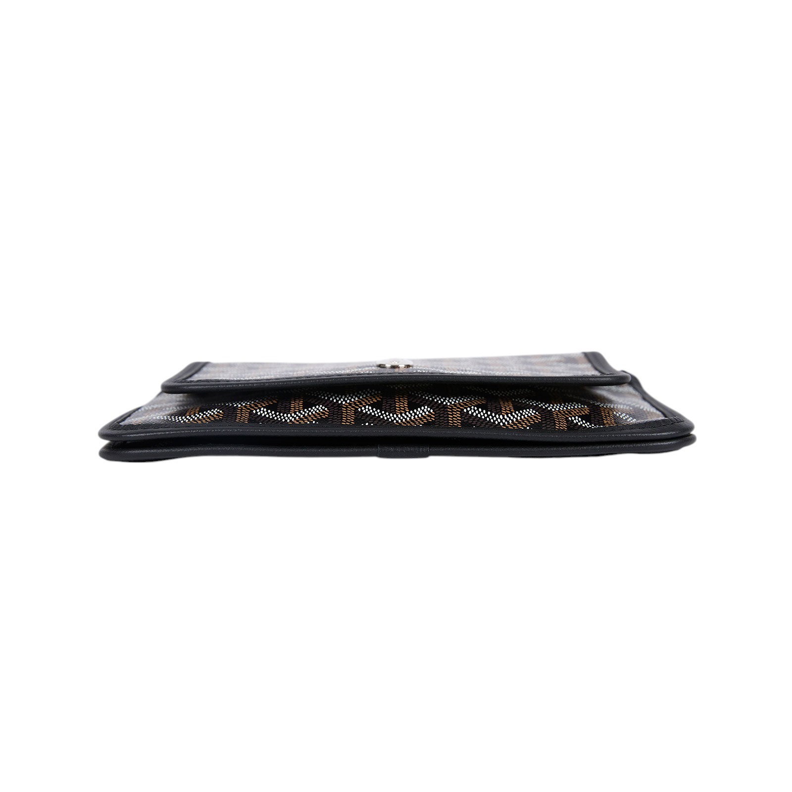 高雅德 GOYARD Plumet Pocket Wallet 肩背 隨身錢包 PLUMETPMLTY 黑PLUMET 防塵袋/購買證明