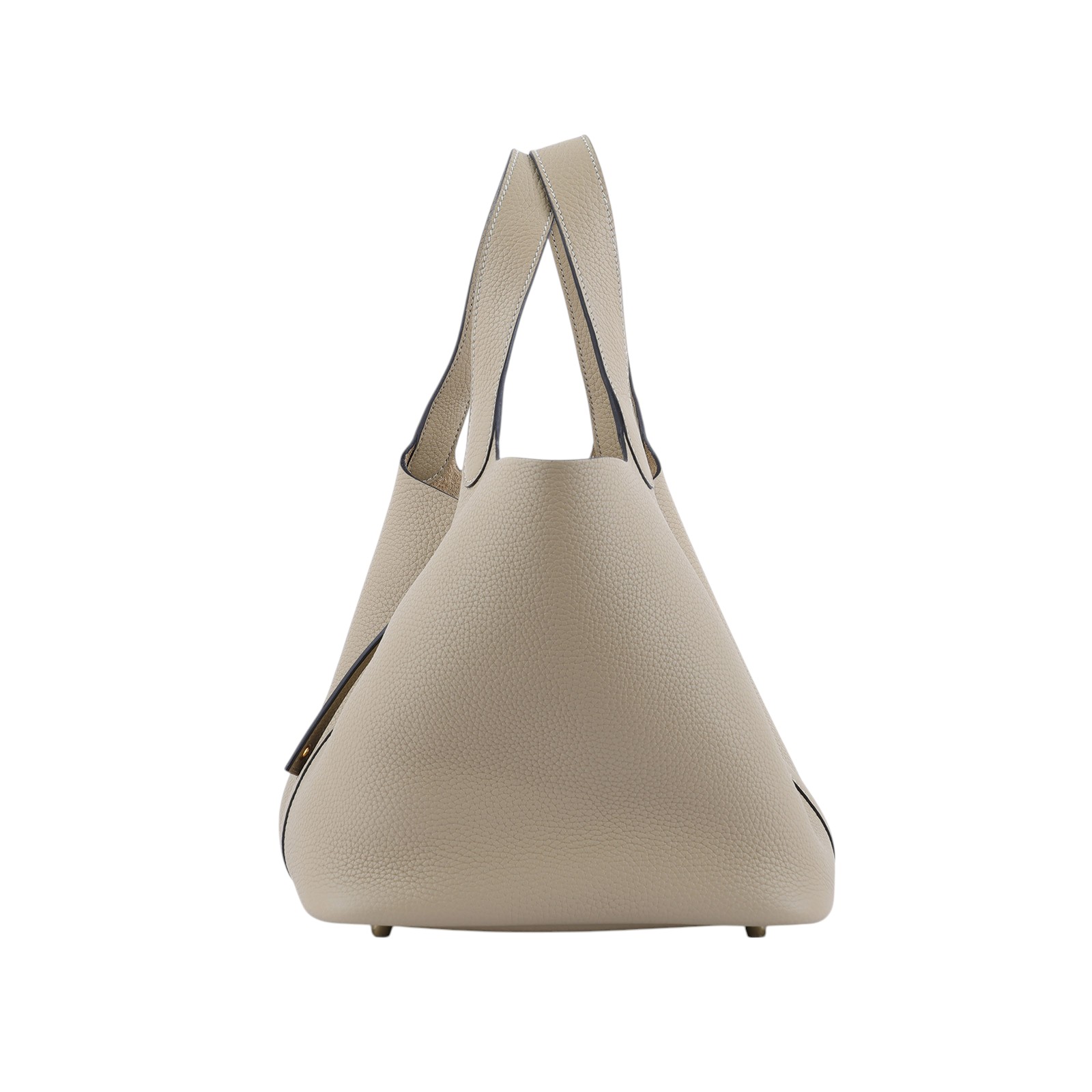 愛馬仕 Hermès Picotin Lock 22 菜籃子包 PT22 K刻 色號S2 TC 風衣灰PICOTIN22 原廠盒子/防塵袋/鎖組