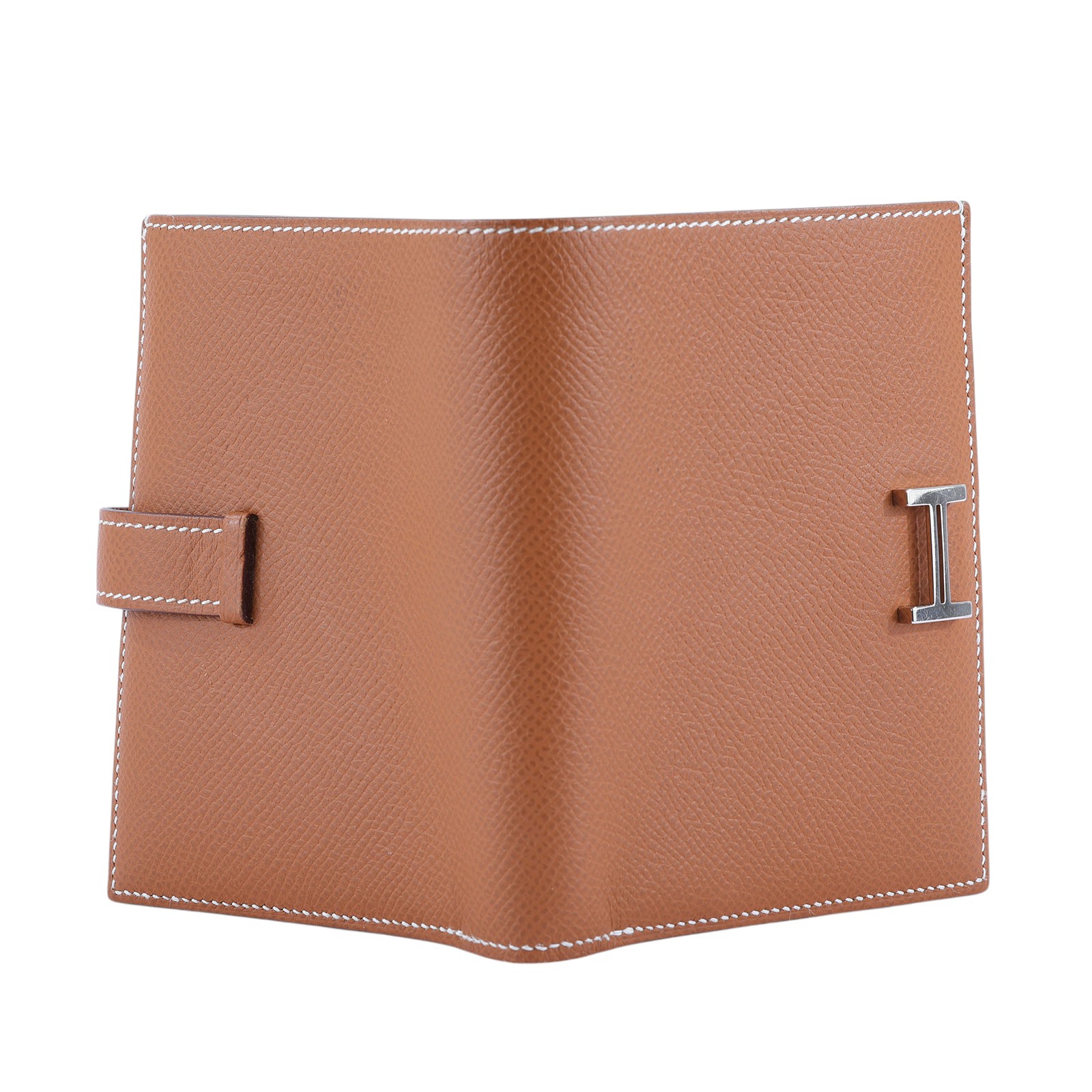 愛馬仕 Hermès Bearn 短夾 BEARN Y刻 金棕BEARN短夾 無附屬品