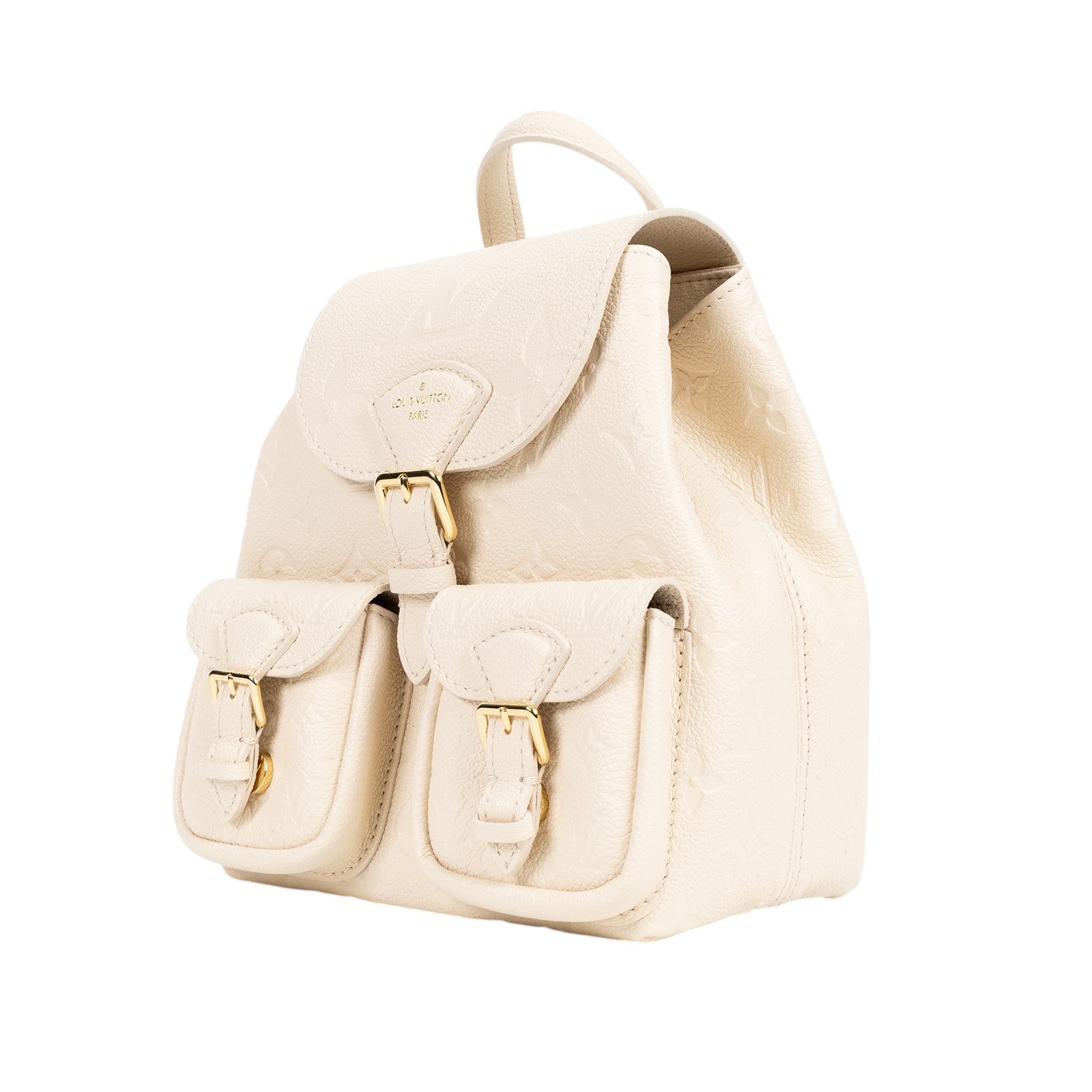 路易威登 LOUIS VUITTON Backup 後背包 奶油色 M47106 晶片款 白BACKUP後背包 原廠盒子/防塵袋/購買證明