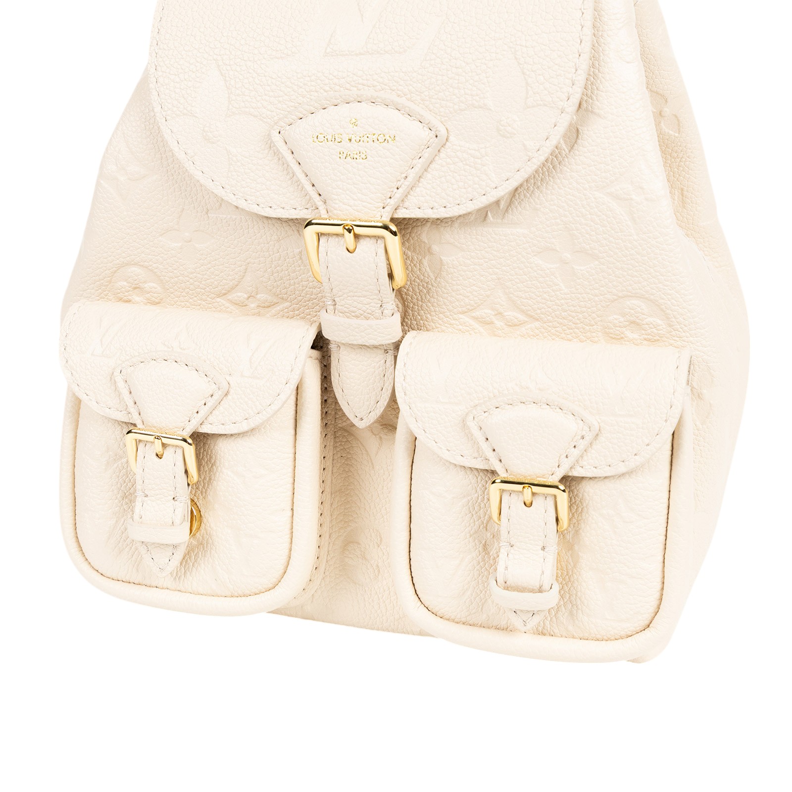 路易威登 LOUIS VUITTON Backup 後背包 奶油色 M47106 晶片款 白BACKUP後背包 原廠盒子/防塵袋/購買證明