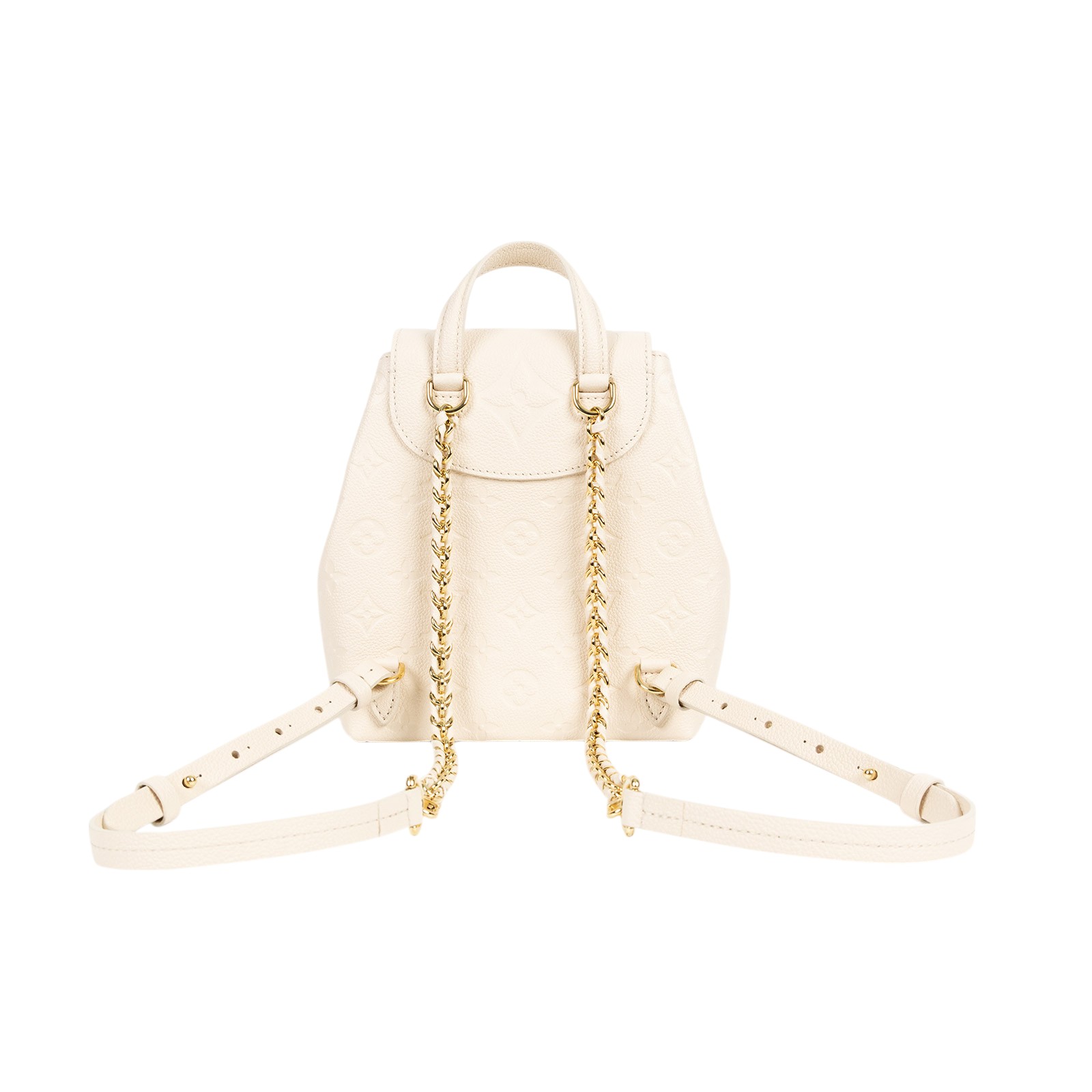 路易威登 LOUIS VUITTON Backup 後背包 奶油色 M47106 晶片款 白BACKUP後背包 原廠盒子/防塵袋/購買證明