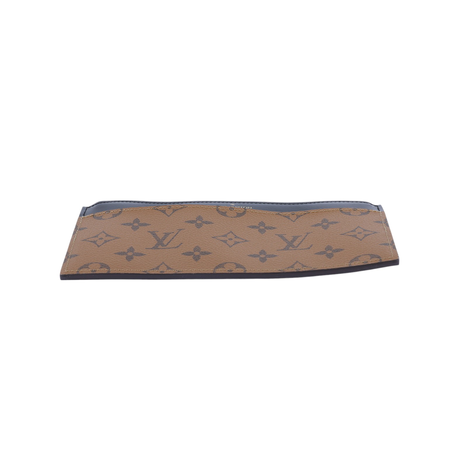 路易威登 LOUIS VUITTON Slim Purse 卡片夾 M80390 晶片款 雙色錢夾 防塵袋/原廠盒子