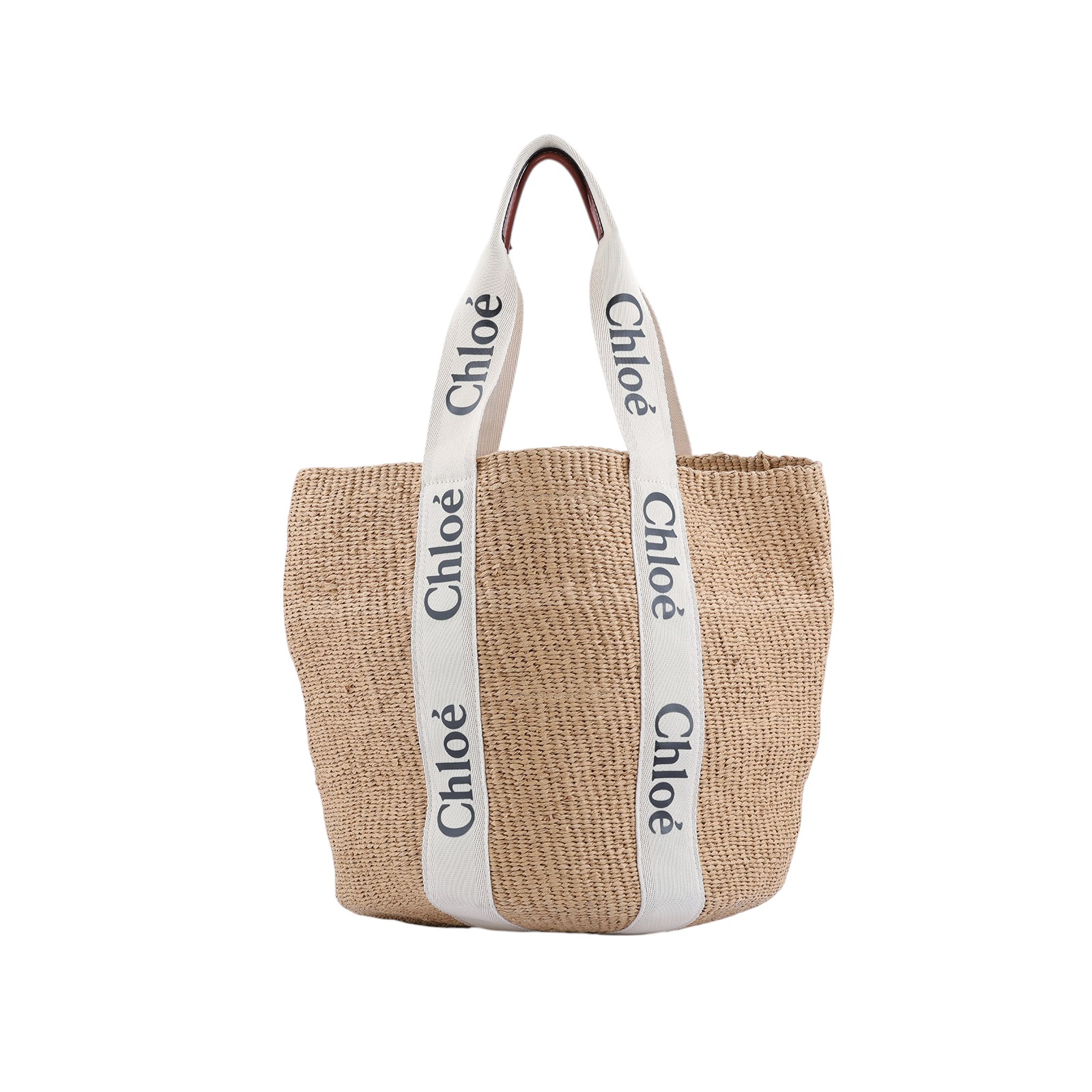 蔻依 CHLOE Large Woody 手提包 CHC22SS380G55101 草編WOODY 防塵袋