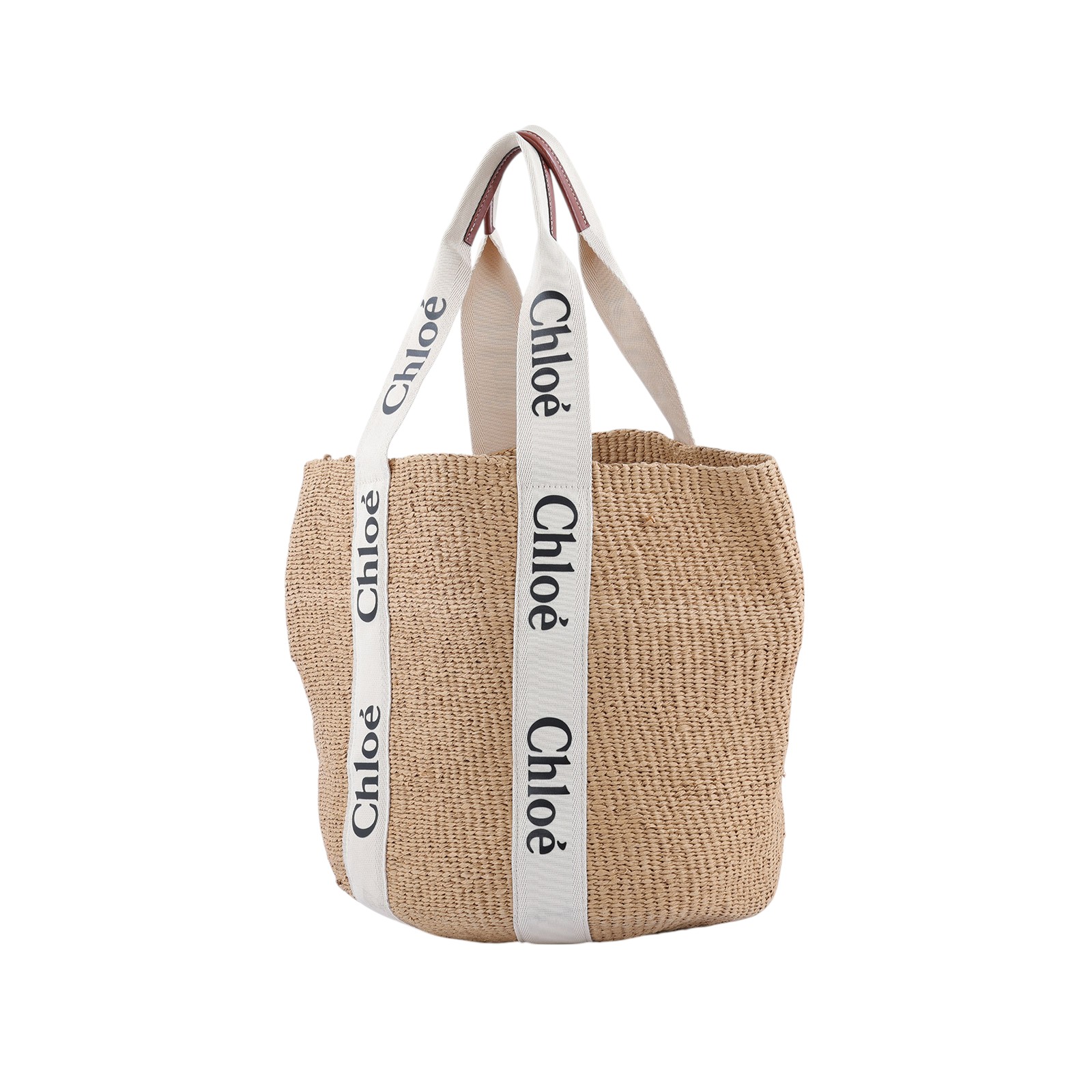 蔻依 CHLOE Large Woody 手提包 CHC22SS380G55101 草編WOODY 防塵袋