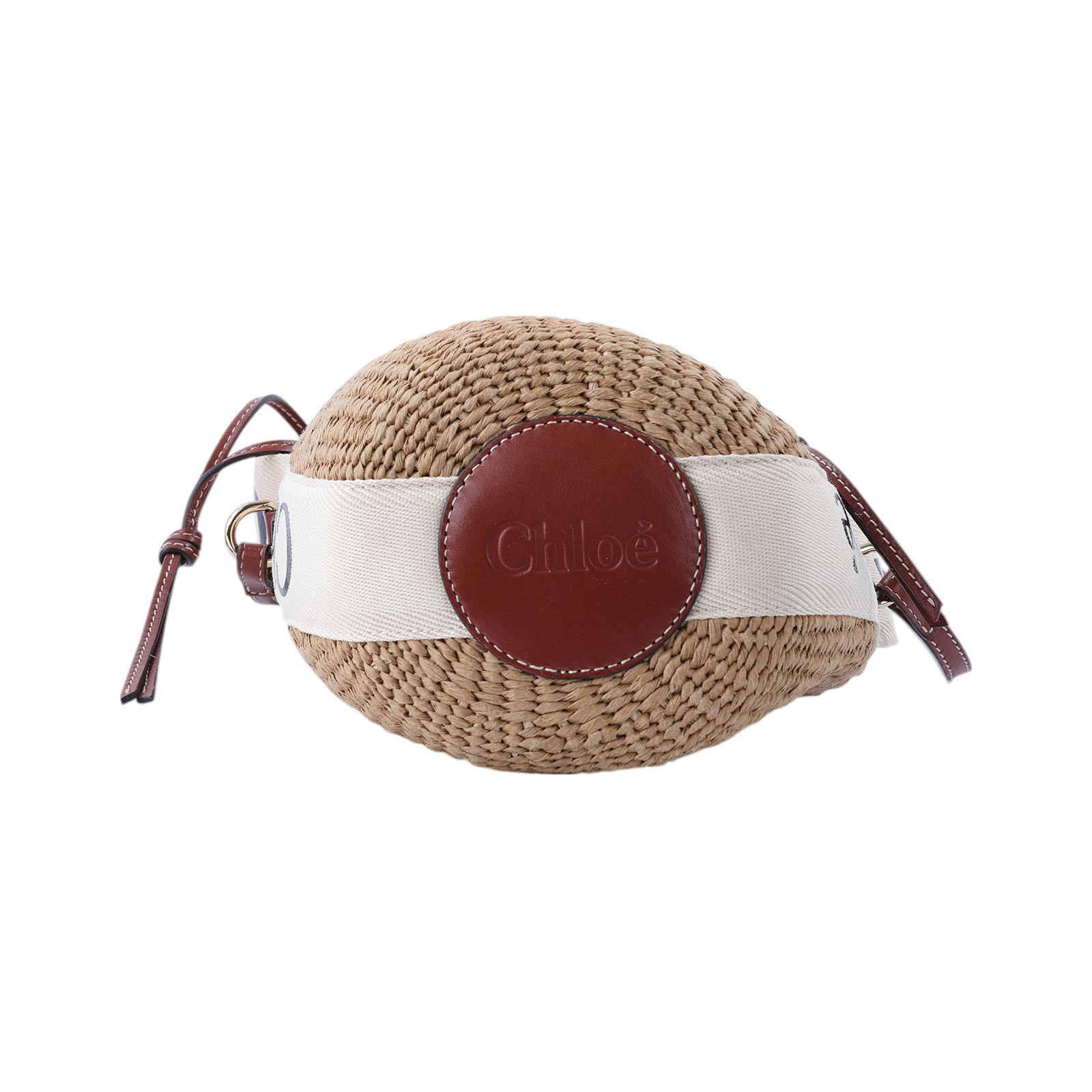 蔻依 CHLOE Mifuko Woody Small 水桶包 CHC22SS381G55101 MIFUKO草編水桶包 防塵袋/保證卡