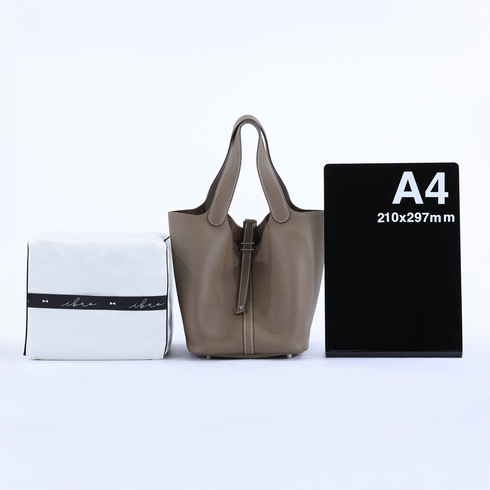 愛馬仕 Hermès Picotin Lock 22 菜籃子包 PT22 Y刻 大象灰PICOTIN22 防塵袋/原廠盒子