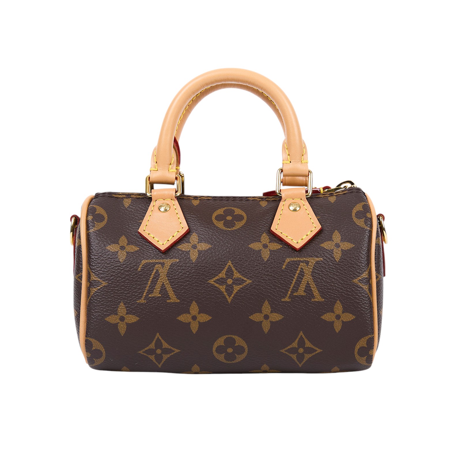 路易威登 LOUIS VUITTON Nano Speedy 原花 手提 肩背包 M81085 原花NANO SPEEDY 防塵袋/原廠盒子