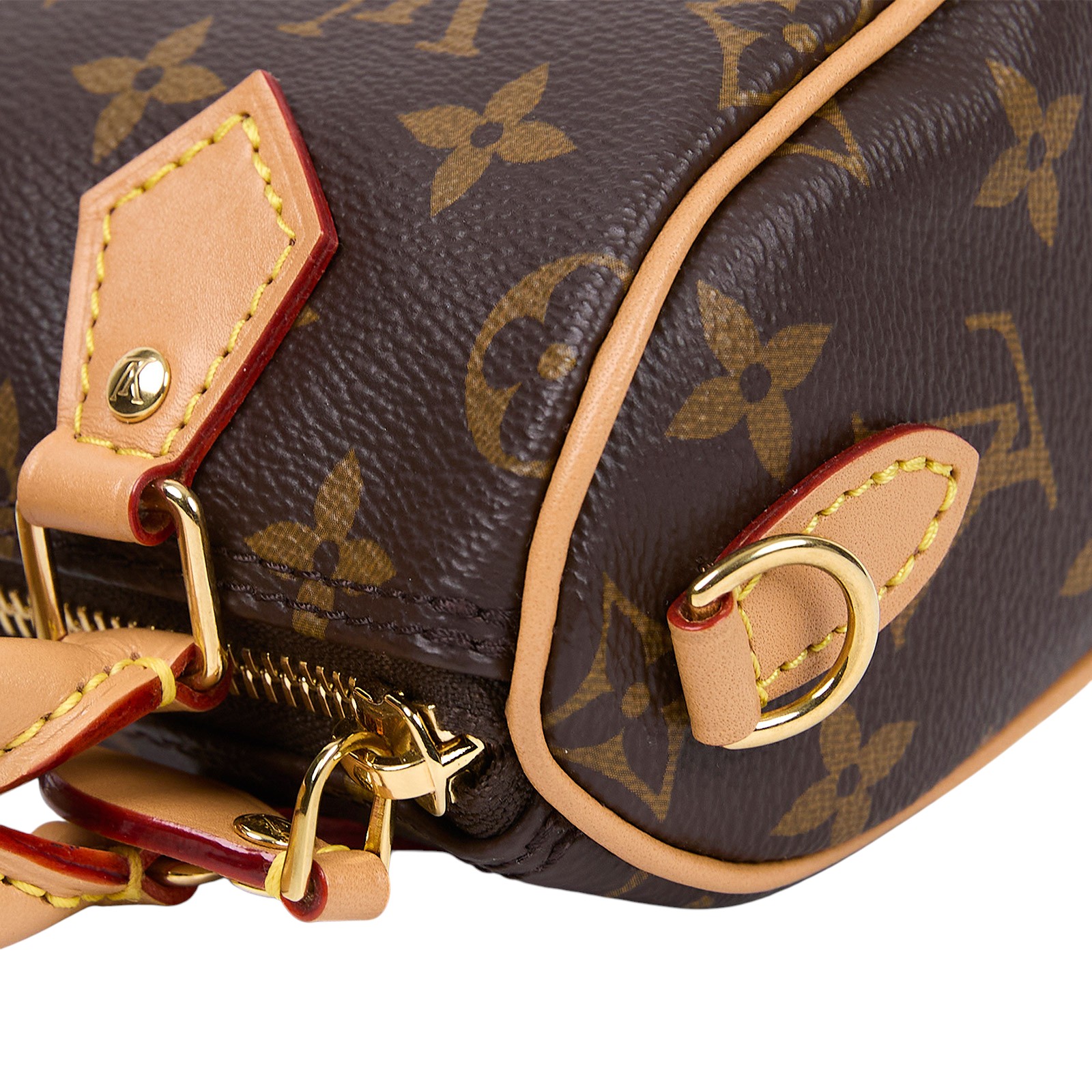 路易威登 LOUIS VUITTON Nano Speedy 原花 手提 肩背包 M81085 原花NANO SPEEDY 防塵袋/原廠盒子