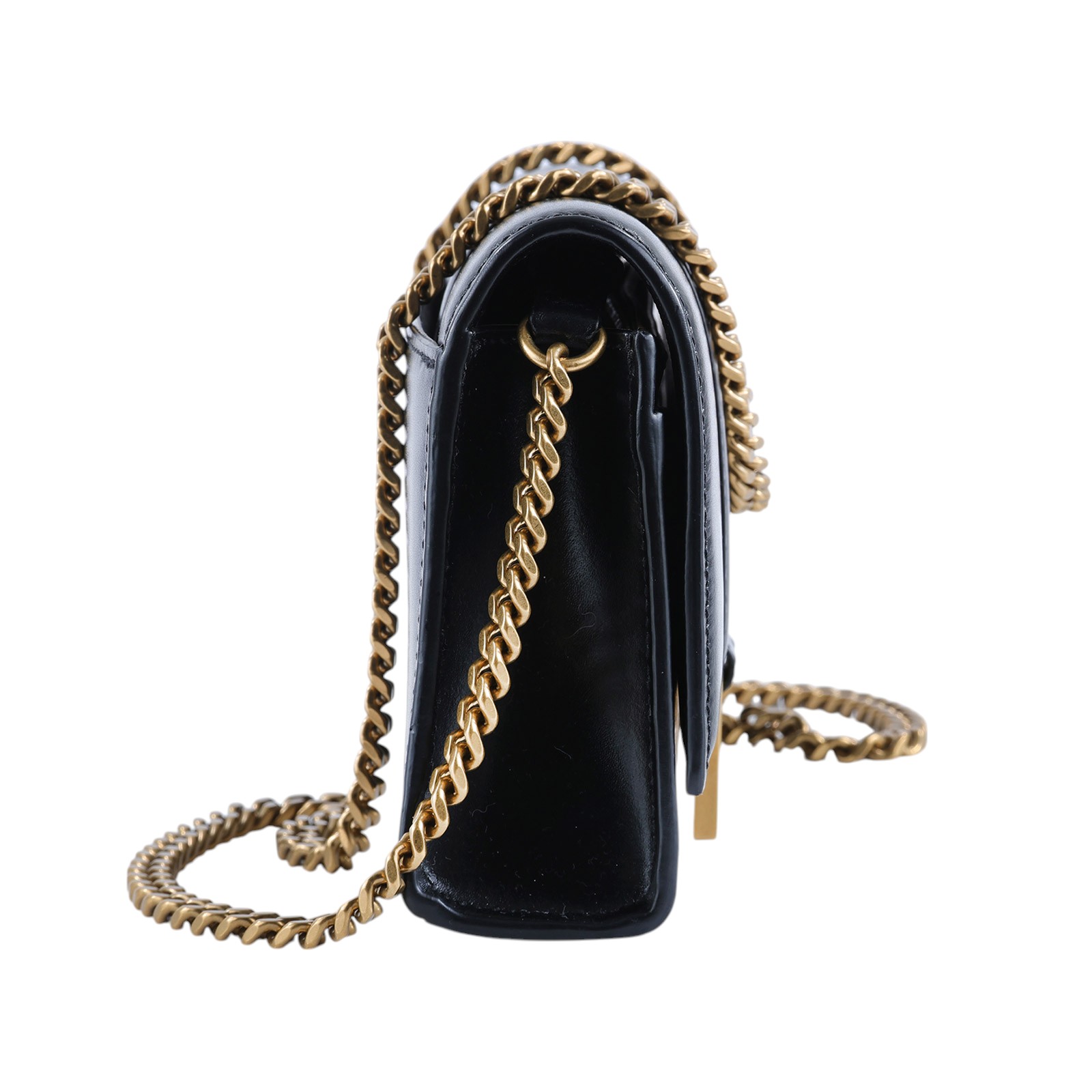 巴黎世家 BALENCIAGA Hourglass Wallet On Chain 沙漏包 6560501QJ4M 黑沙漏包XS 防塵袋