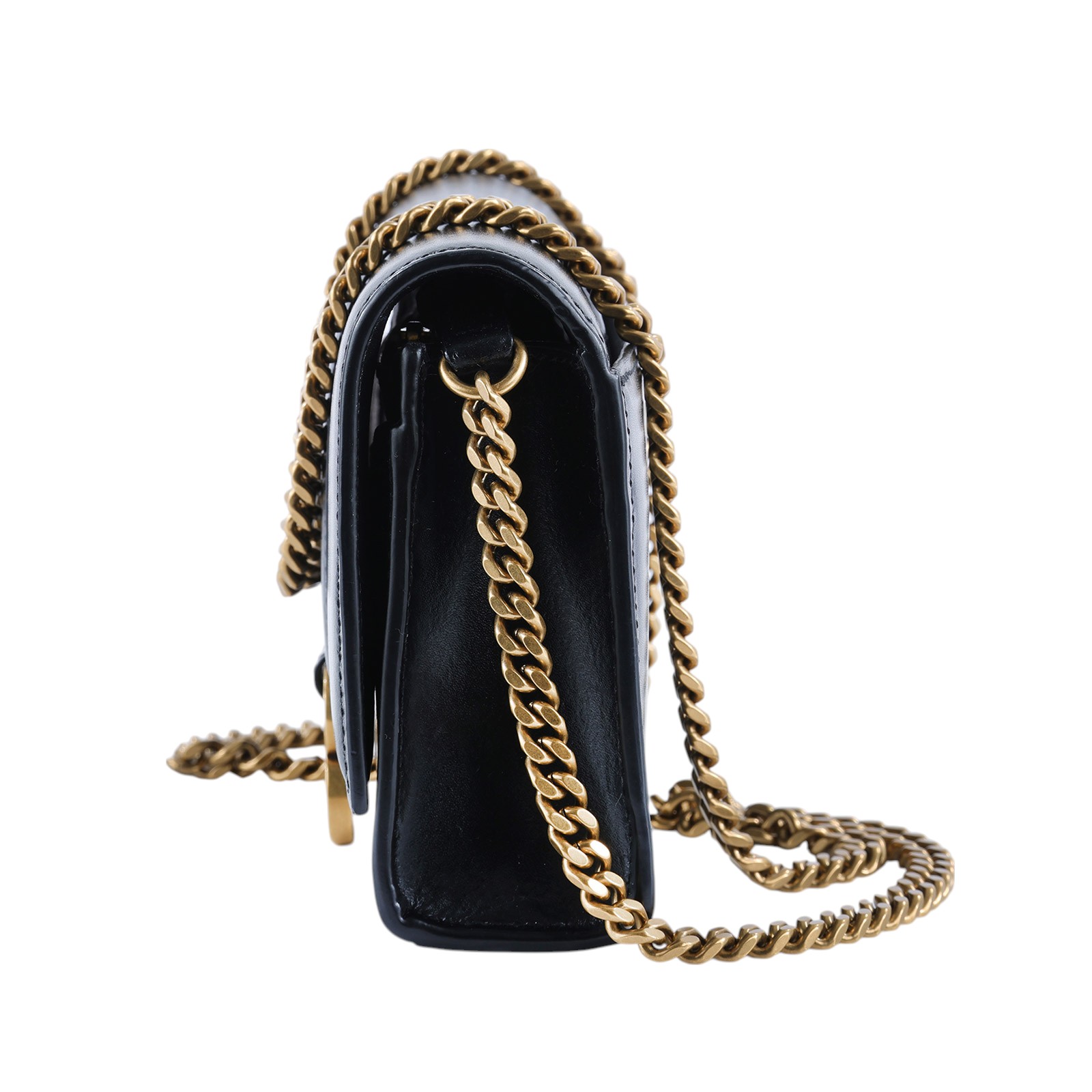巴黎世家 BALENCIAGA Hourglass Wallet On Chain 沙漏包 6560501QJ4M 黑沙漏包XS 防塵袋