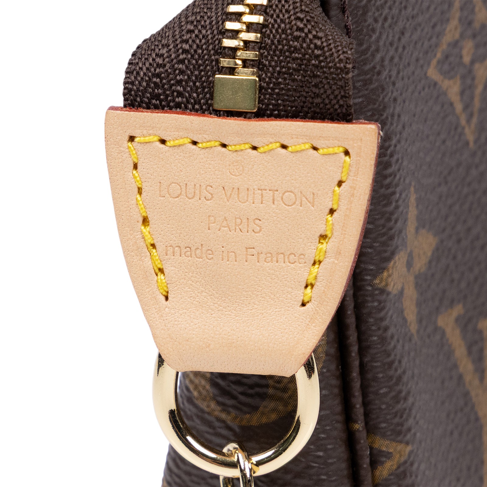 路易威登 LOUIS VUITTON Monogram塗層帆布 鏈帶 迷你小皮包 M58009 原花麻將包 防塵袋