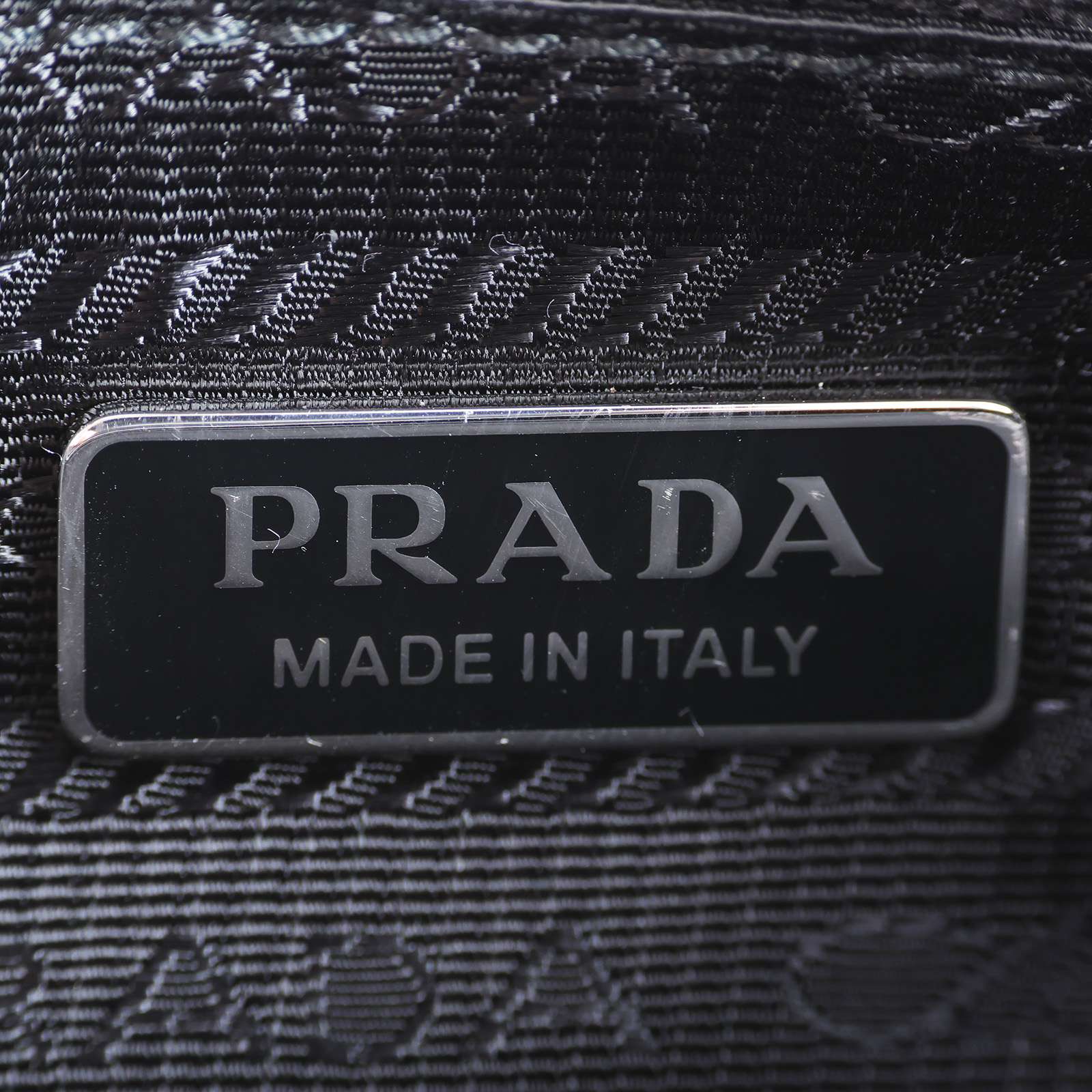 普拉達 PRADA 羊皮 托特包 1BG418_2DX8 黑直立2WAY 防塵袋/保證卡/背帶