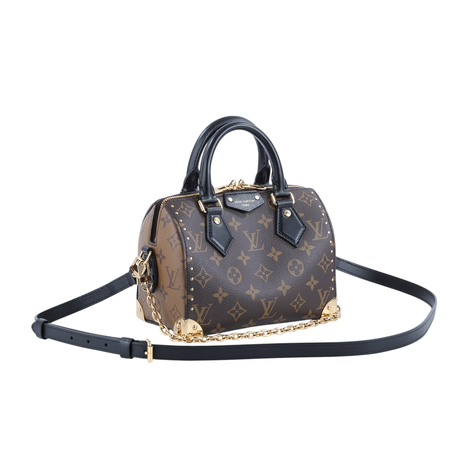 路易威登 LOUIS VUITTON Cruise 2025 系列 Speedy Trunk 20 手提 波士頓包 M13146 晶片款  防塵袋