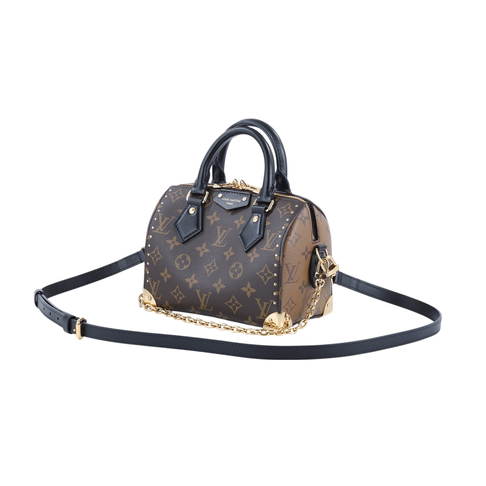 路易威登 LOUIS VUITTON Cruise 2025 系列 Speedy Trunk 20 手提 波士頓包 M13146 晶片款  防塵袋