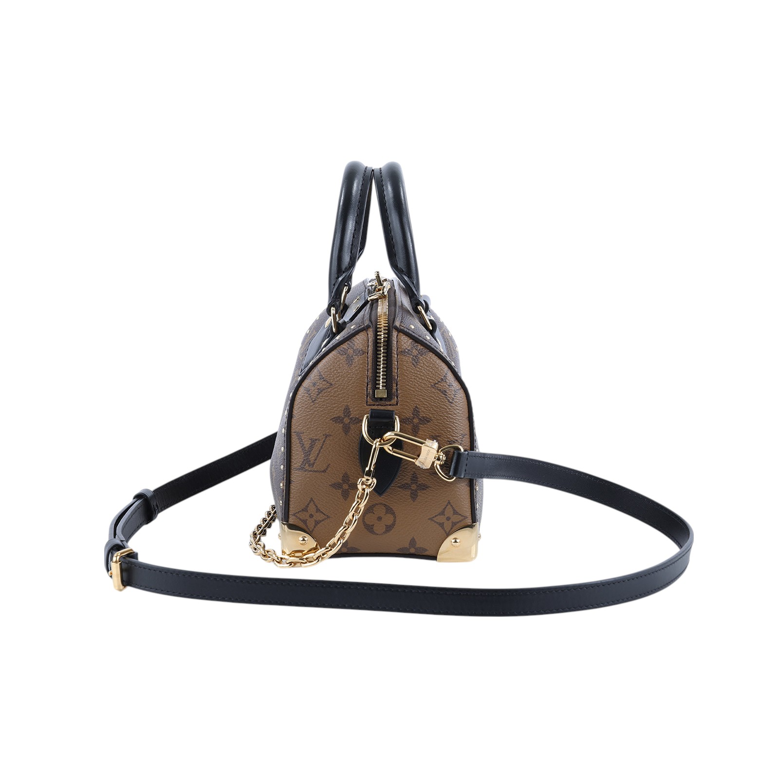 路易威登 LOUIS VUITTON Cruise 2025 系列 Speedy Trunk 20 手提 波士頓包 M13146 晶片款  防塵袋