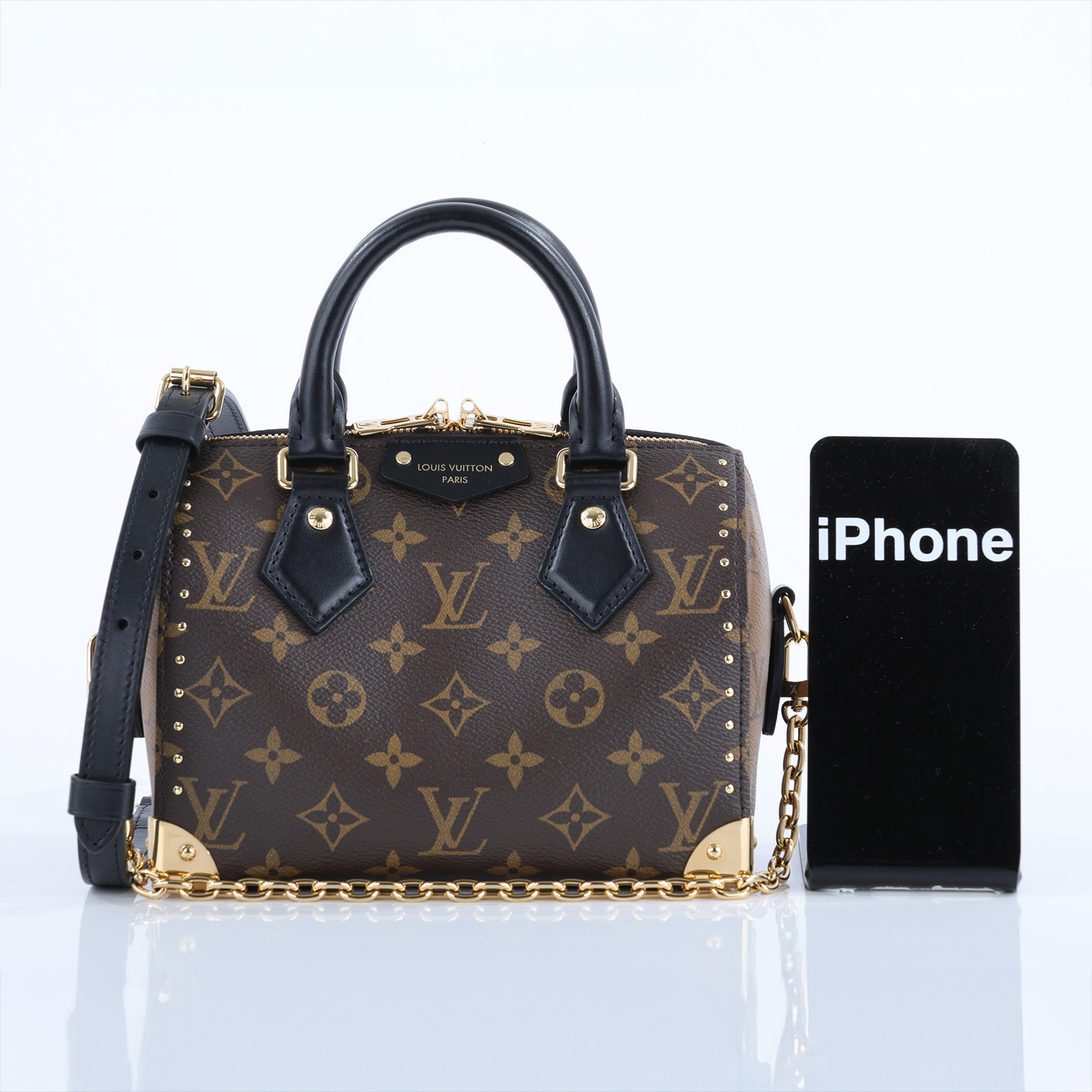 路易威登 LOUIS VUITTON Cruise 2025 系列 Speedy Trunk 20 手提 波士頓包 M13146 晶片款  防塵袋