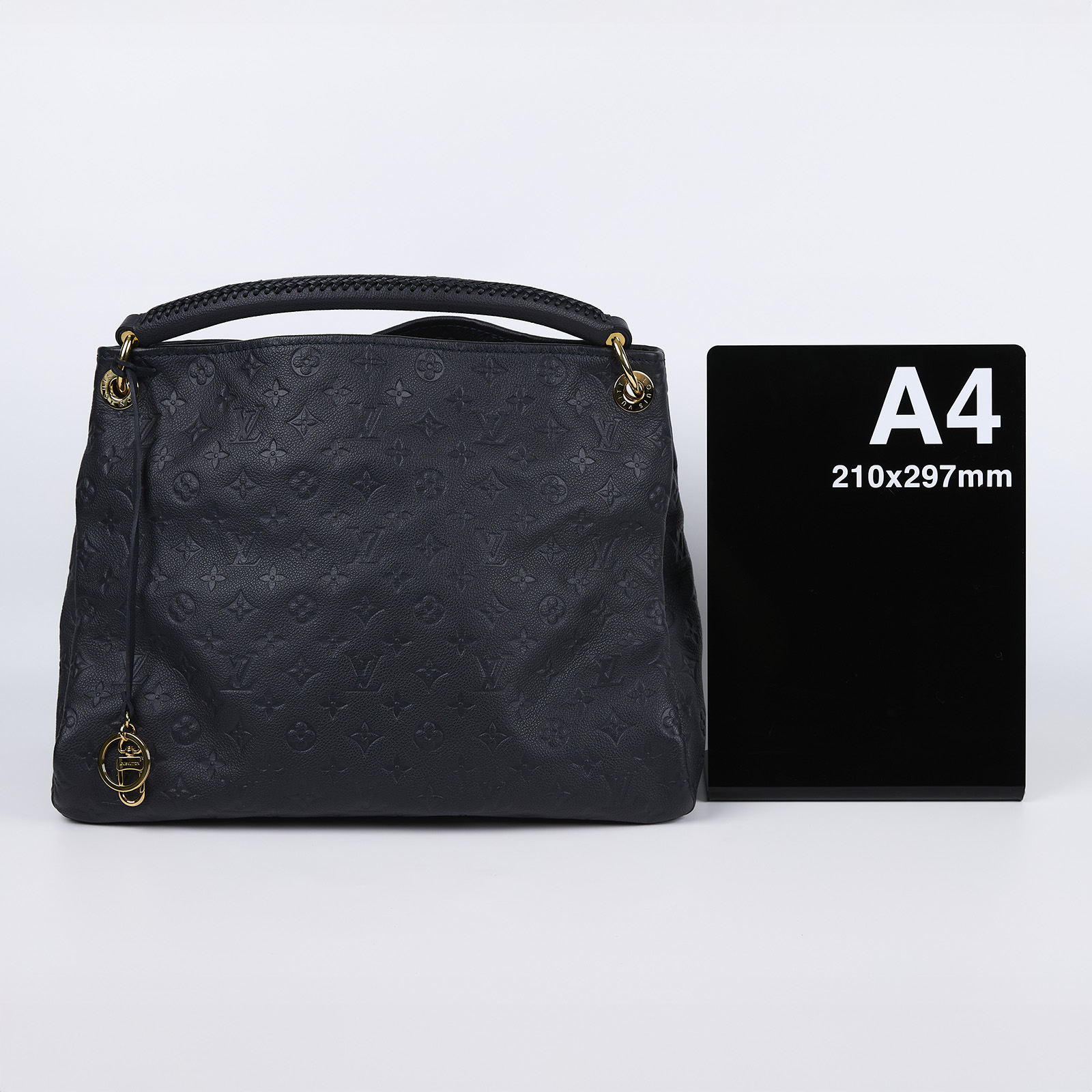 路易威登 LOUIS VUITTON Artsy MM 手提包 Monogram Empreinte M93448 深藍ARTSY MM 防塵袋