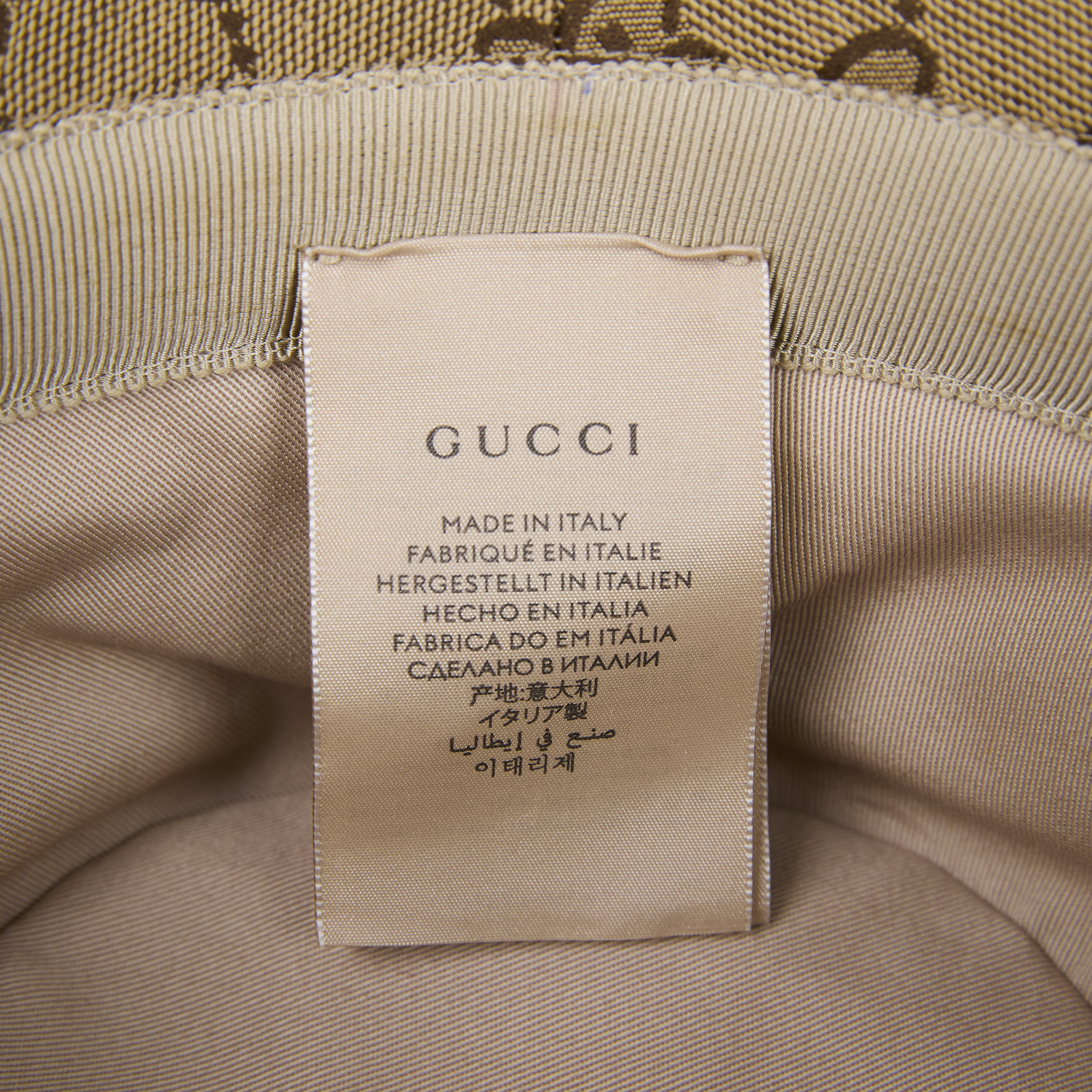 古馳 GUCCI GG 漁夫帽 576587_S GG漁夫帽 #S 原廠盒子