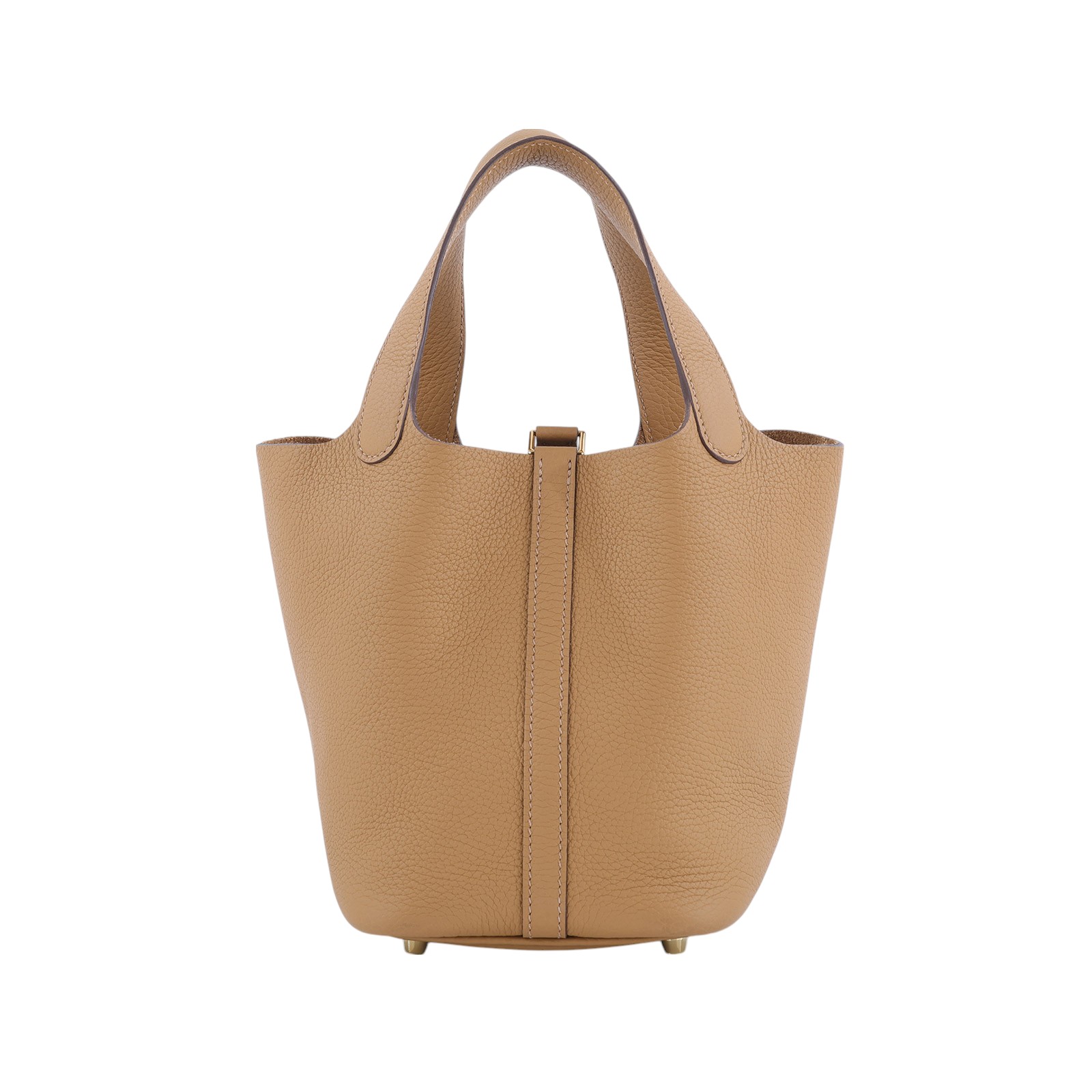 愛馬仕 Hermès Picotin Lock 18 菜籃子包 PT18 U刻 餅乾色PICOTIN18 原廠盒子/防塵袋/鎖組