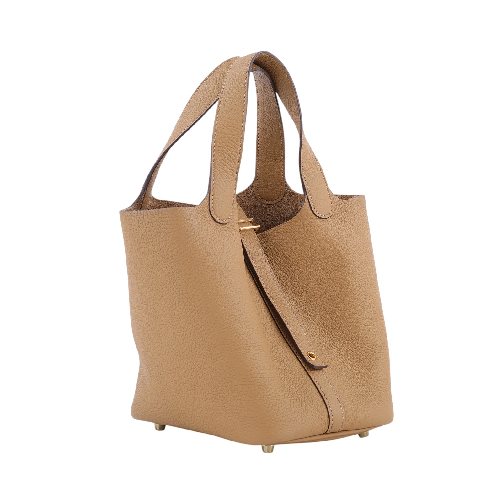 愛馬仕 Hermès Picotin Lock 18 菜籃子包 PT18 U刻 餅乾色PICOTIN18 原廠盒子/防塵袋/鎖組