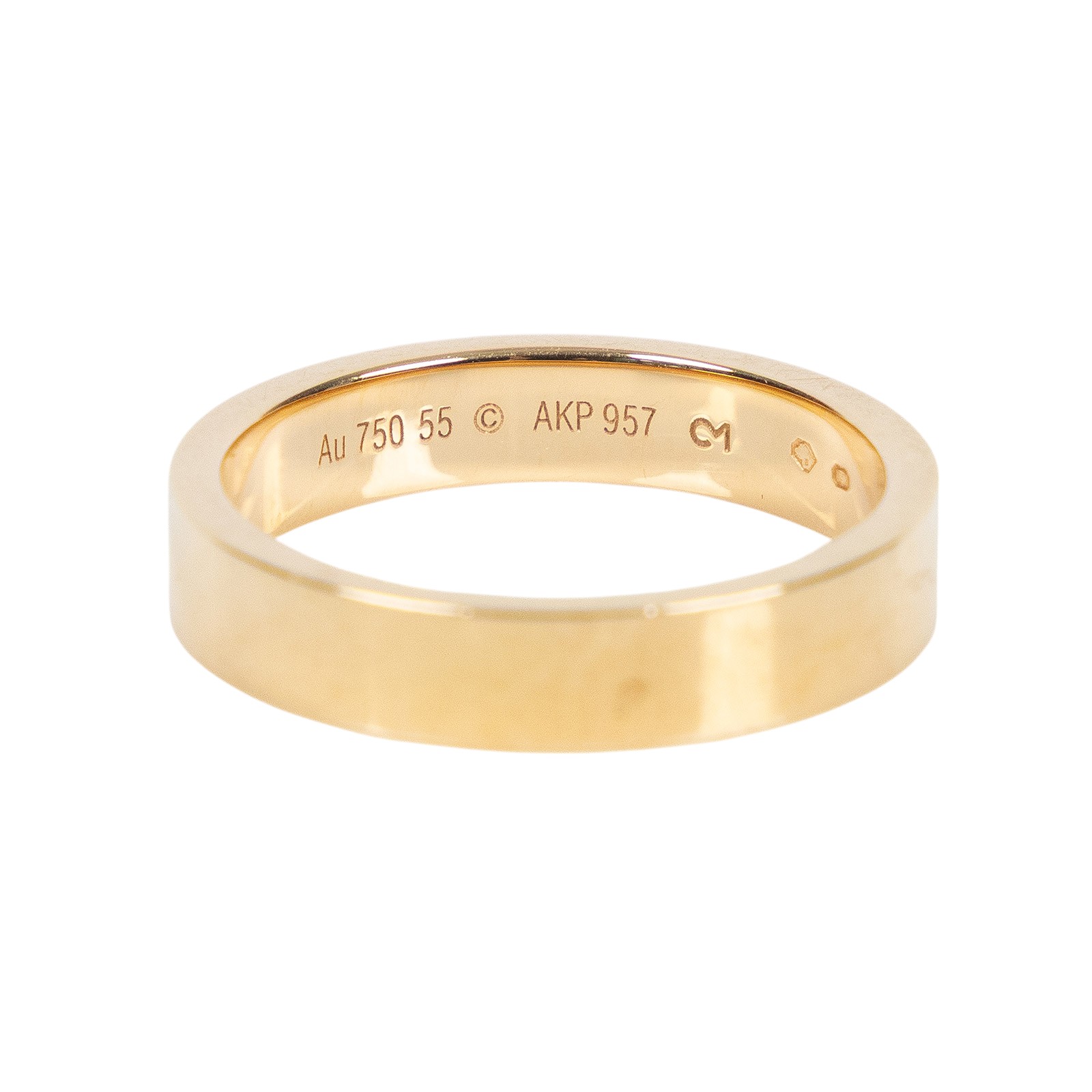 卡地亞 CARTIER C de 婚戒 B4098055 RG C de Cartier戒 #55  5.5G 防塵袋/原廠盒子/卡