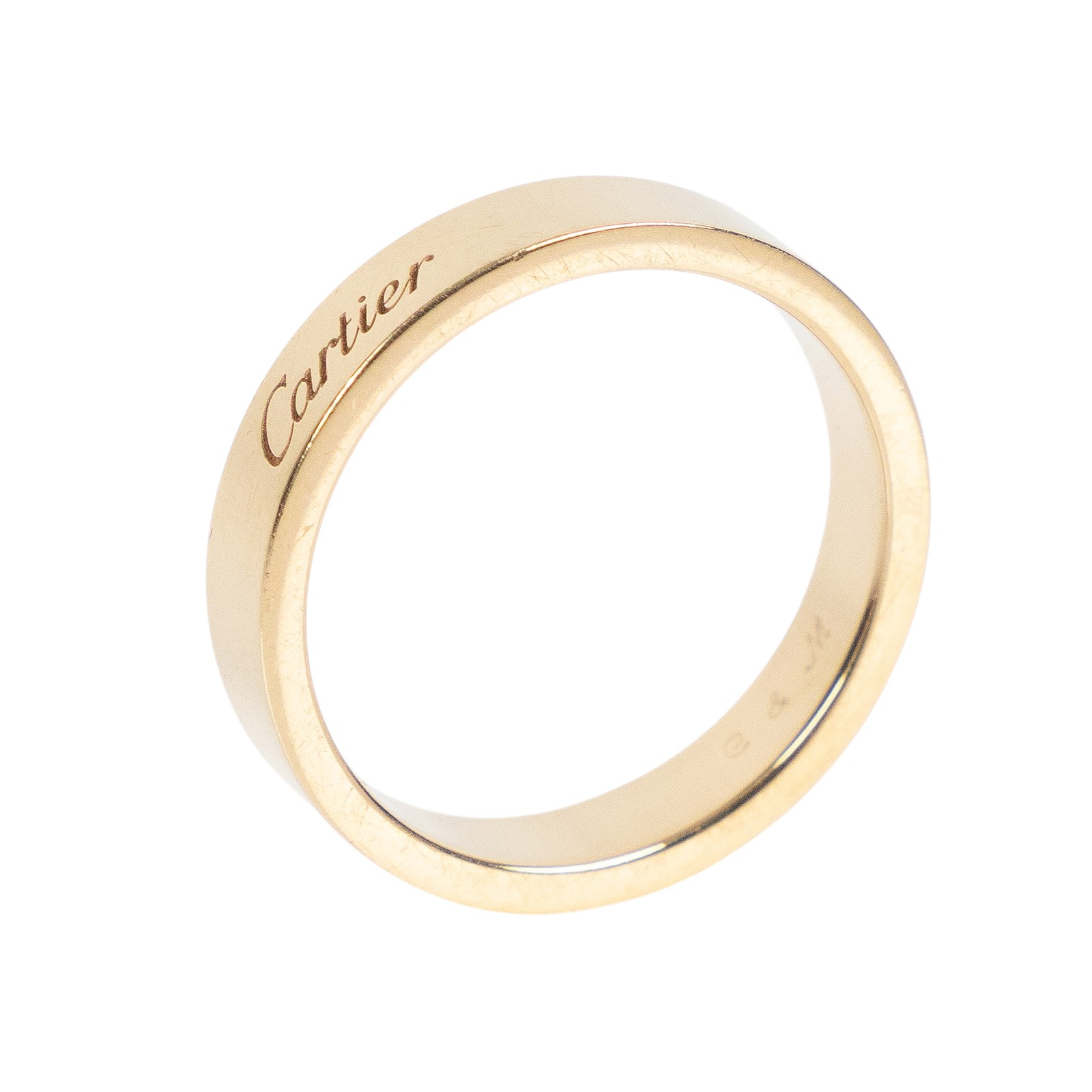卡地亞 CARTIER C de 婚戒 B4098055 RG C de Cartier戒 #55  5.5G 防塵袋/原廠盒子/卡