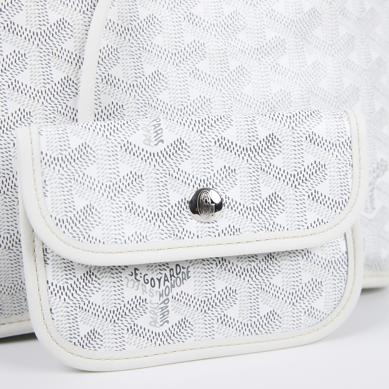 高雅德 GOYARD Anjou Mini Bag 托特包 ANJOUSMINCG 白ANJOU MINI TOTE 防塵袋