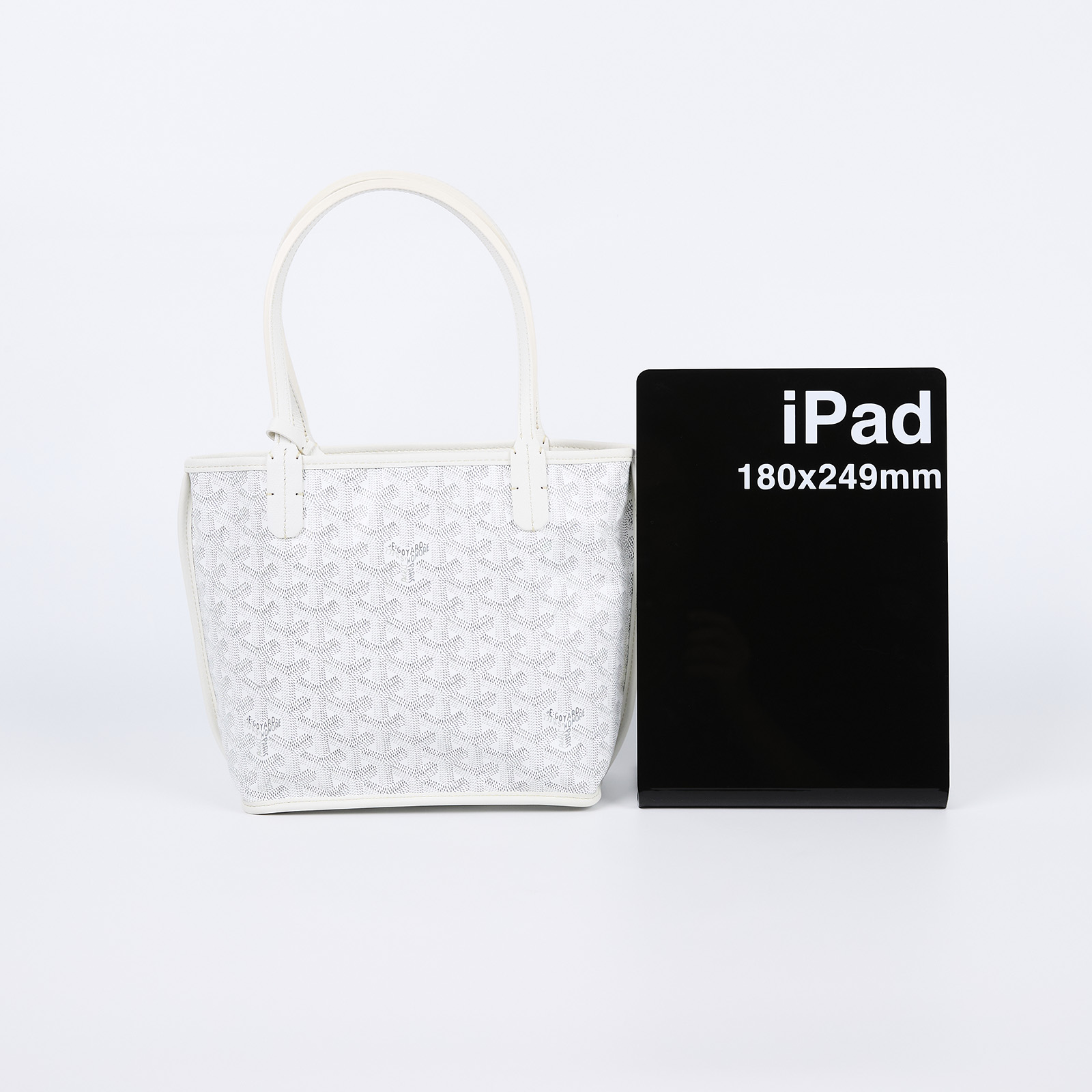 高雅德 GOYARD Anjou Mini Bag 托特包 ANJOUSMINCG 白ANJOU MINI TOTE 防塵袋