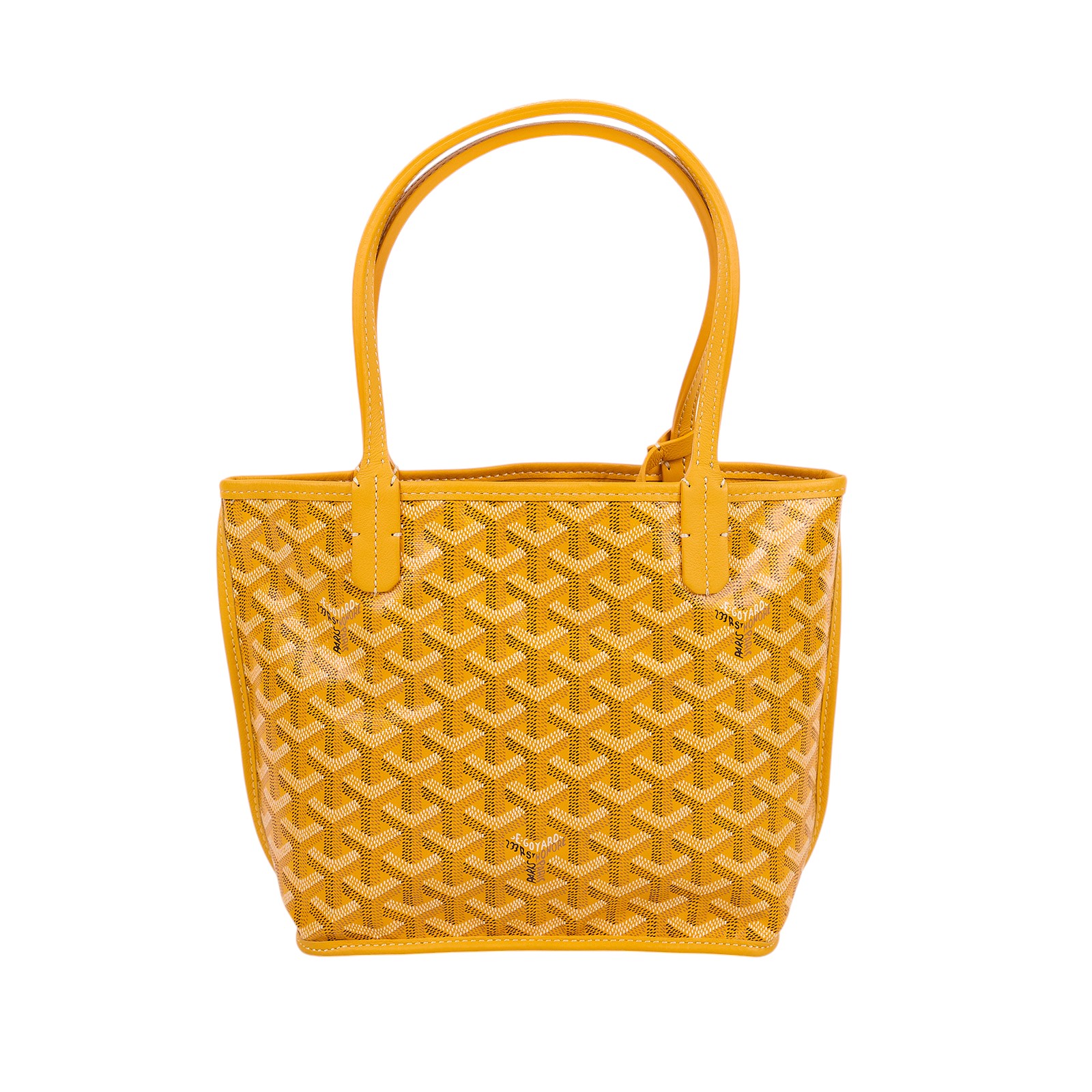高雅德 GOYARD Anjou Mini Bag 托特包 ANJOUSMINCG 黃ANJOU MINI TOTE 防塵袋