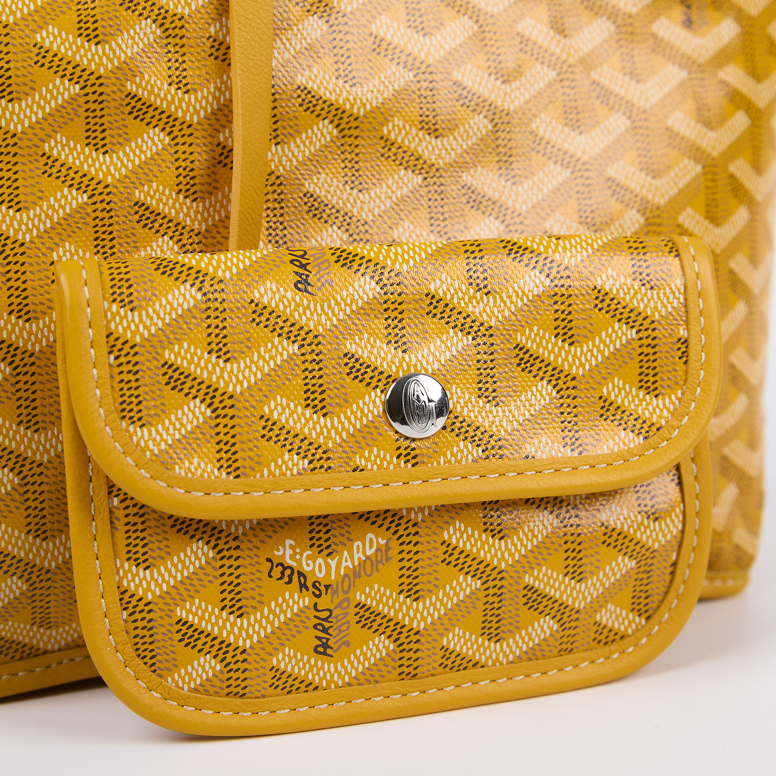 高雅德 GOYARD Anjou Mini Bag 托特包 ANJOUSMINCG 黃ANJOU MINI TOTE 防塵袋