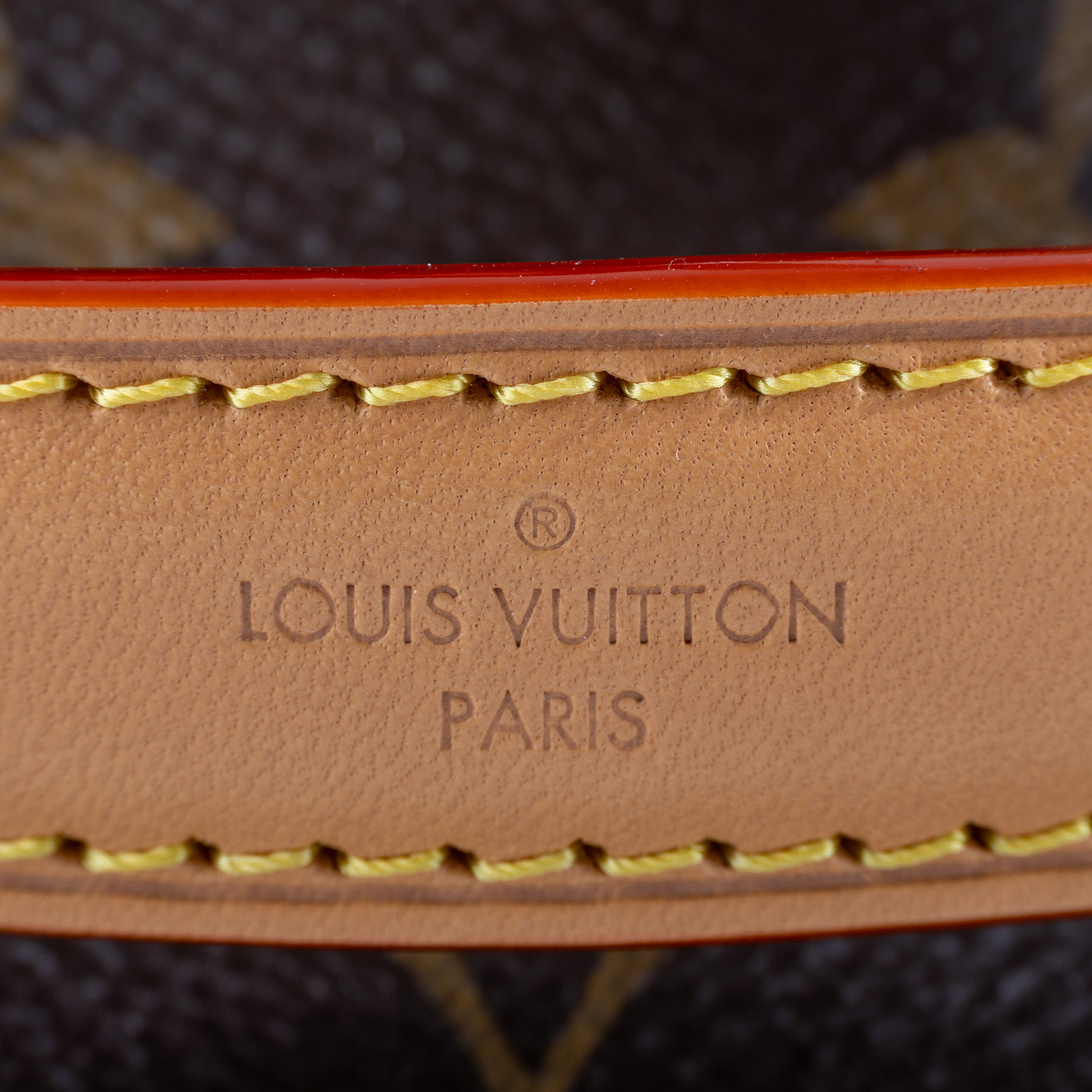 路易威登 LOUIS VUITTON Nano Noé 原花 束口水桶包 M81266 晶片款 原花NANO NOE 水桶包 原廠盒子/防塵袋
