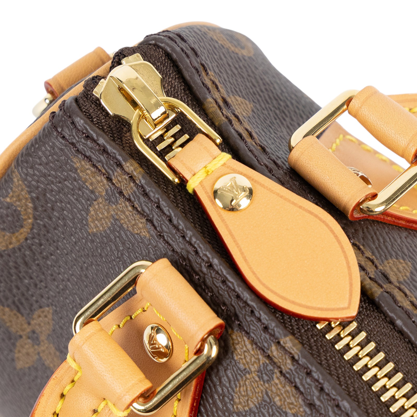 路易威登 LOUIS VUITTON Nano Speedy 原花 手提 肩背包 M81085 原花NANO SPEEDY 原廠盒子/防塵袋/背帶