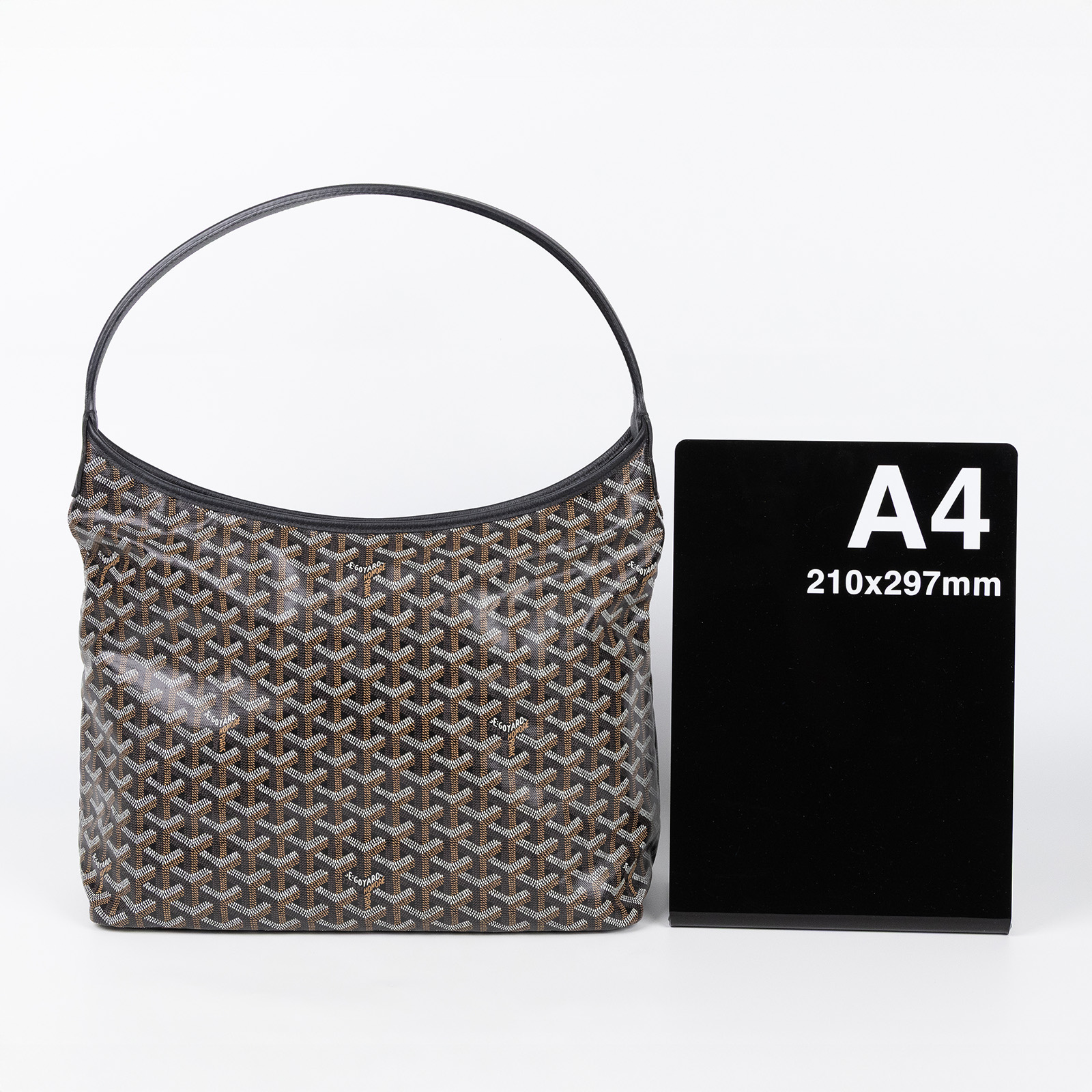 高雅德 GOYARD Bohème Hobo Bag PM 托特包 BOHEMEPMLTYCL01P 黑色HOBO 防塵袋/購買證明