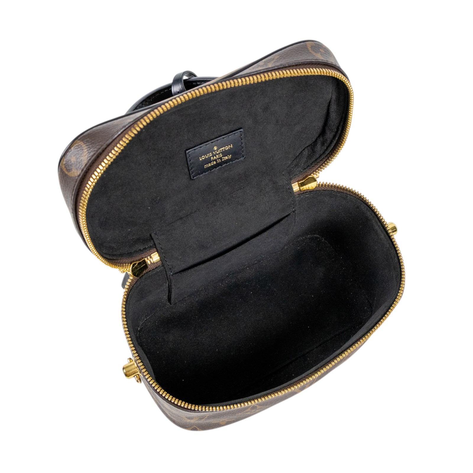 路易威登 LOUIS VUITTON Vanity PM 手提 斜背 化妝箱 M45165 晶片款 原花VANITY PM 原廠盒子/防塵袋/鎖組
