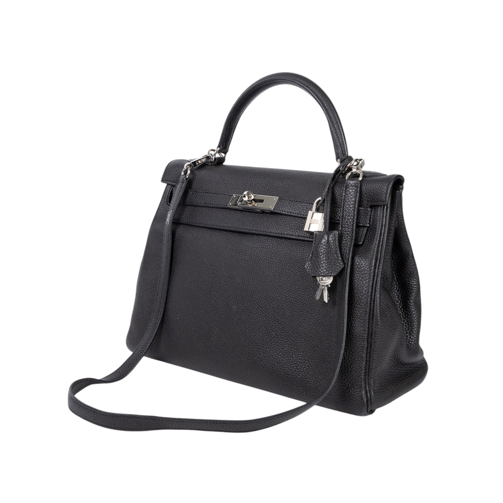 愛馬仕 Hermès Kelly Bag 凱莉包 32 KL32 口Q 2013 黑KELLY 32 2013 背帶/鎖組