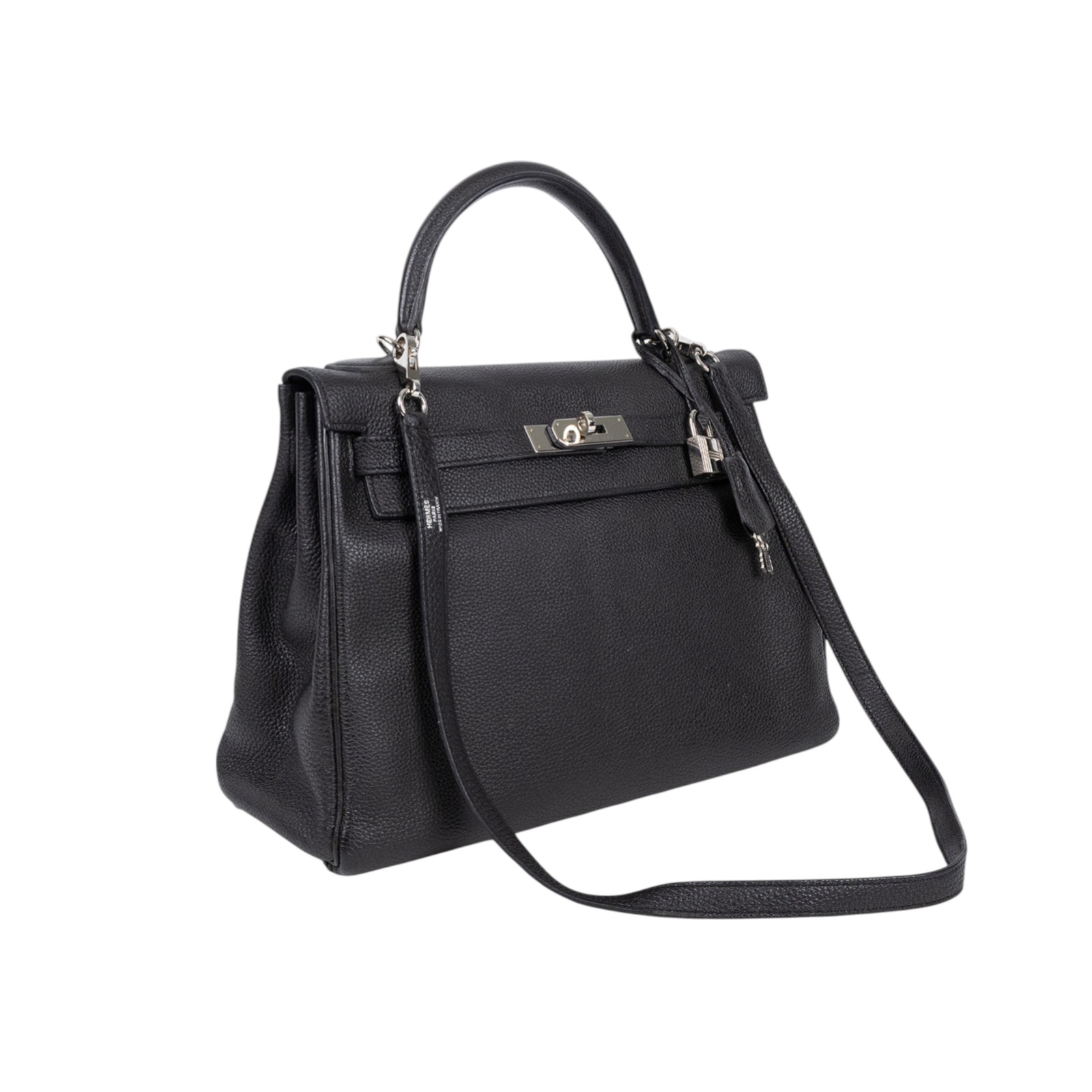 愛馬仕 Hermès Kelly Bag 凱莉包 32 KL32 口Q 2013 黑KELLY 32 2013 背帶/鎖組