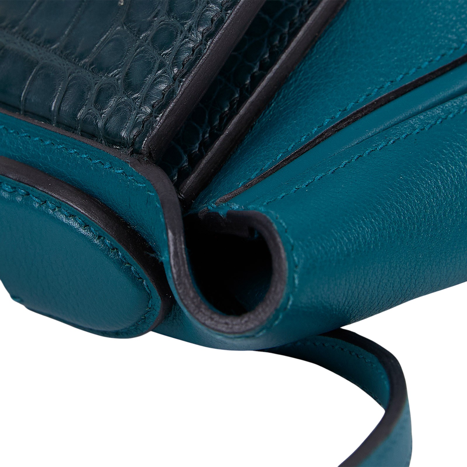 愛馬仕 Hermès 24/24 21 手提包 24/24/21 B刻 綠24/24 MINI TOUCH 原廠盒子/防塵袋/瀕臨絕種野生動植物國際貿易公約