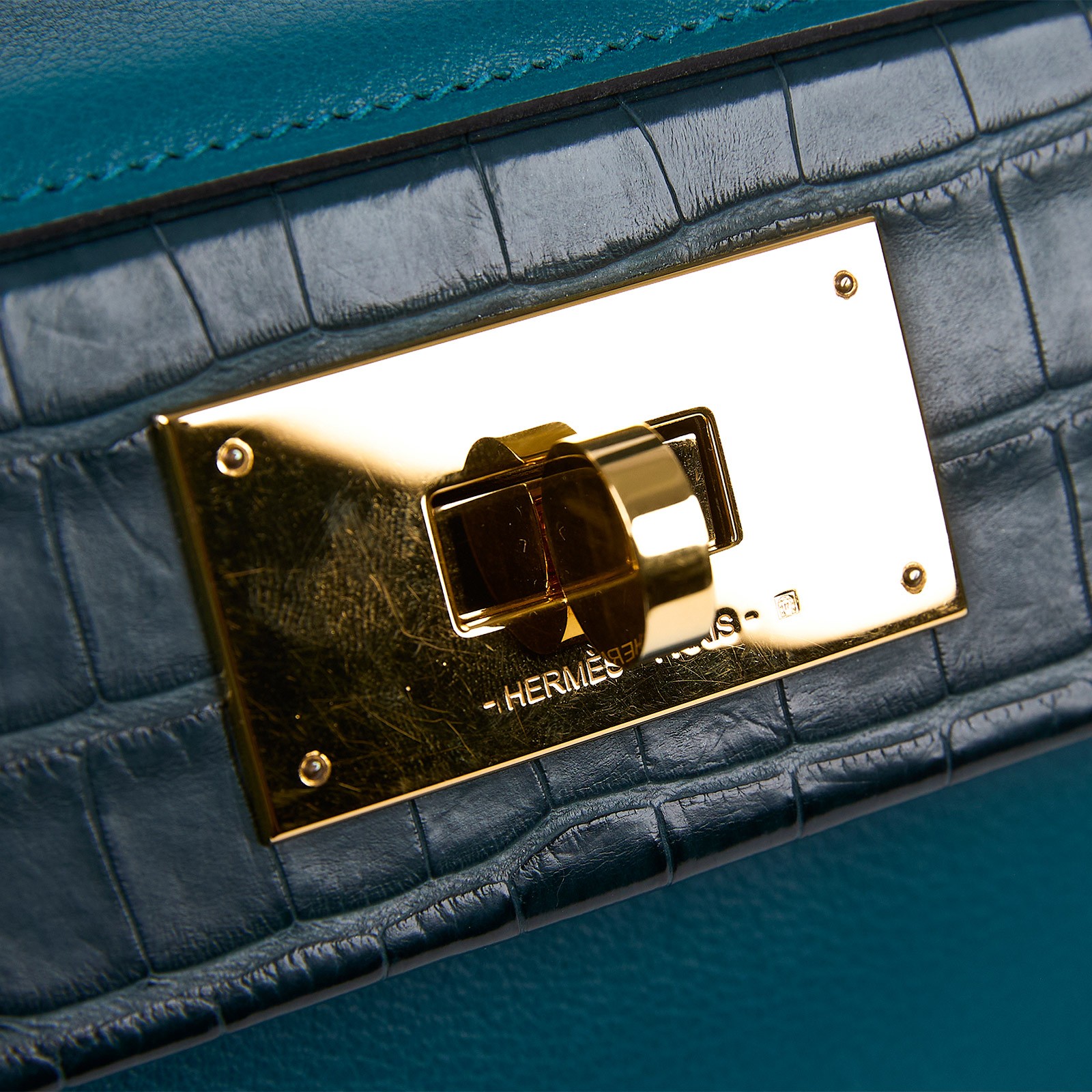 愛馬仕 Hermès 24/24 21 手提包 24/24/21 B刻 綠24/24 MINI TOUCH 原廠盒子/防塵袋/瀕臨絕種野生動植物國際貿易公約