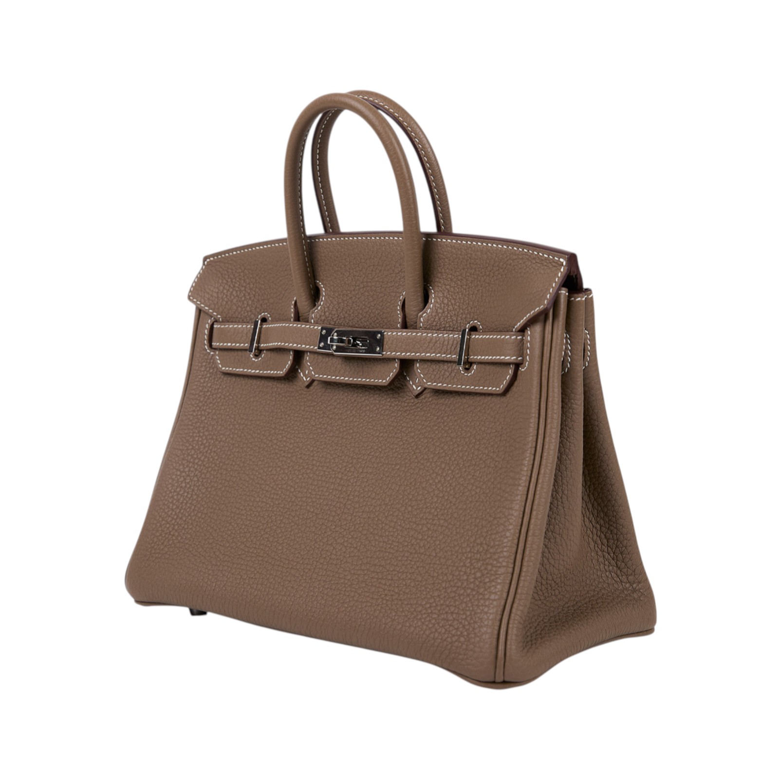 愛馬仕 Hermès Birkin Bag 柏金包 25 BK25 U刻 大象灰BIRKIN25 原廠盒子/防塵袋/雨衣