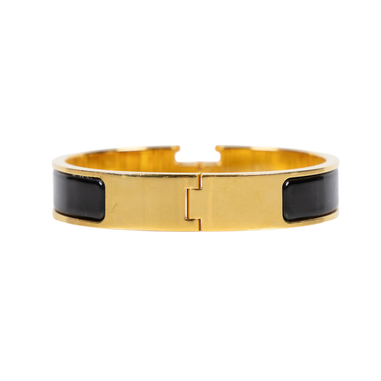 愛馬仕 Hermès Clic H PM 手環 黑色 H700001Fv01PM F11211 黑H手環 原廠盒子/防塵袋